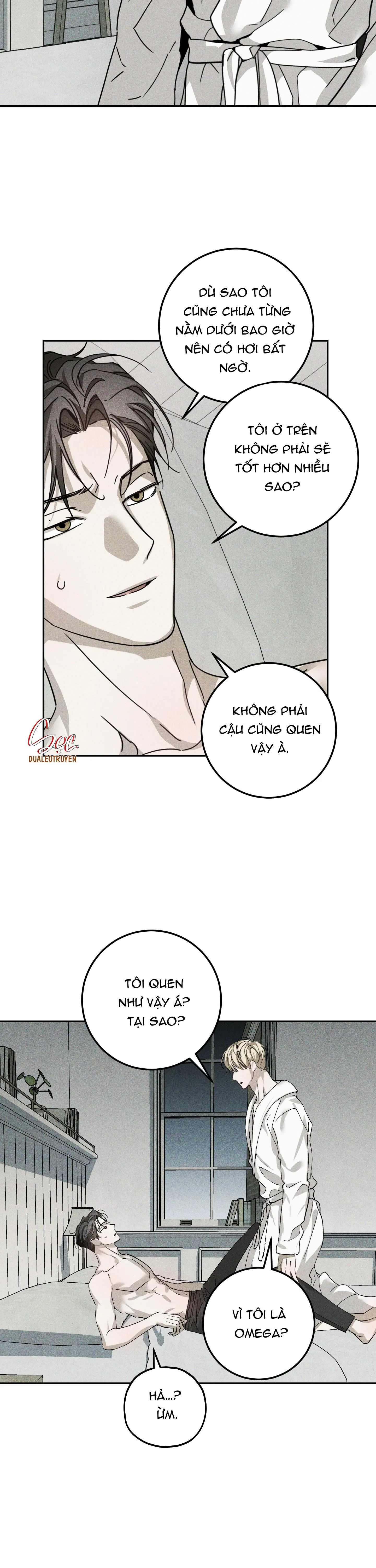 (OxO) VẾT CẮN OMEGA Chapter 2 Trang 9