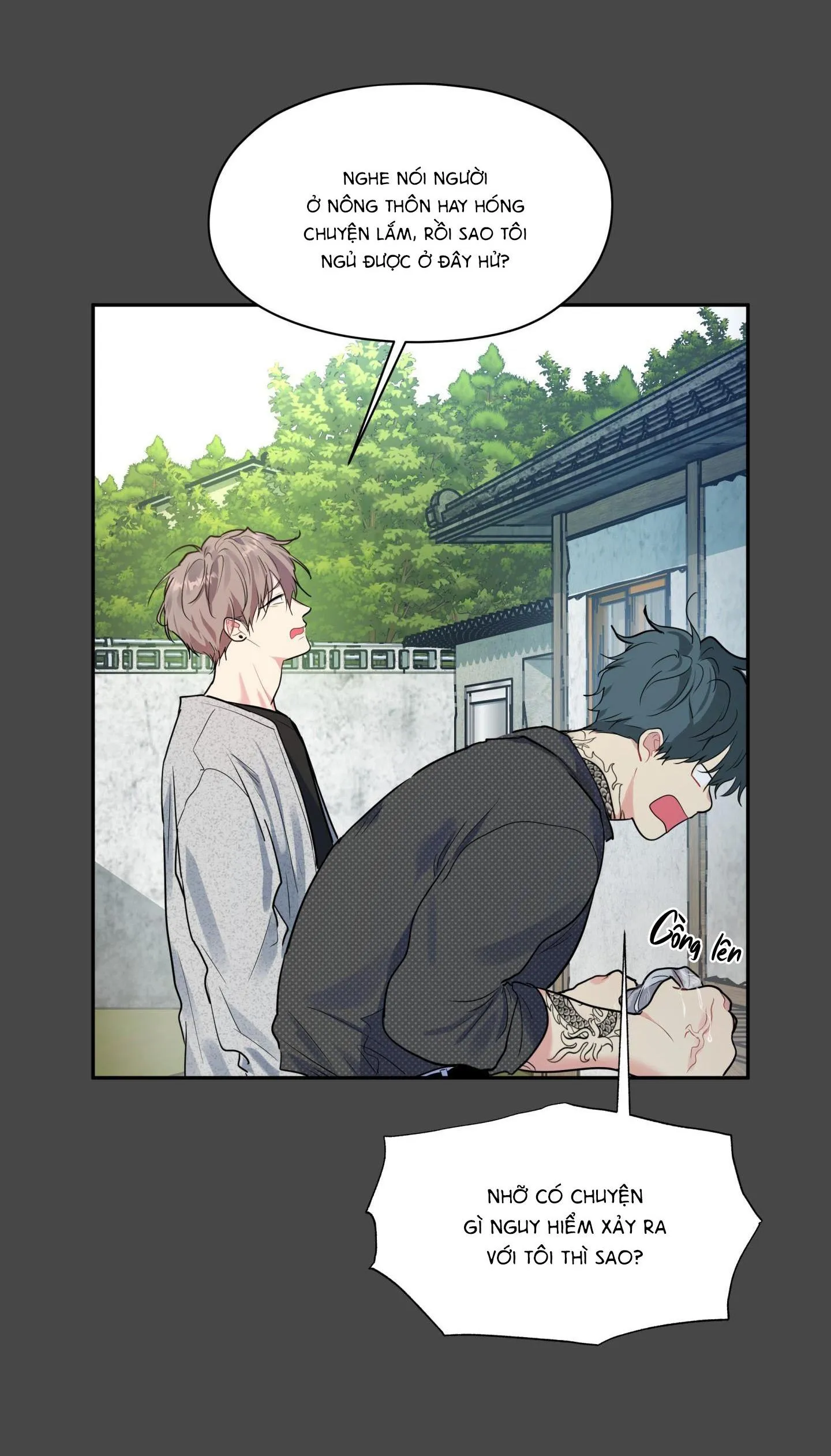 Vị Khách Từ Căn Nhà Phía Sau Chapter 2 Trang 16