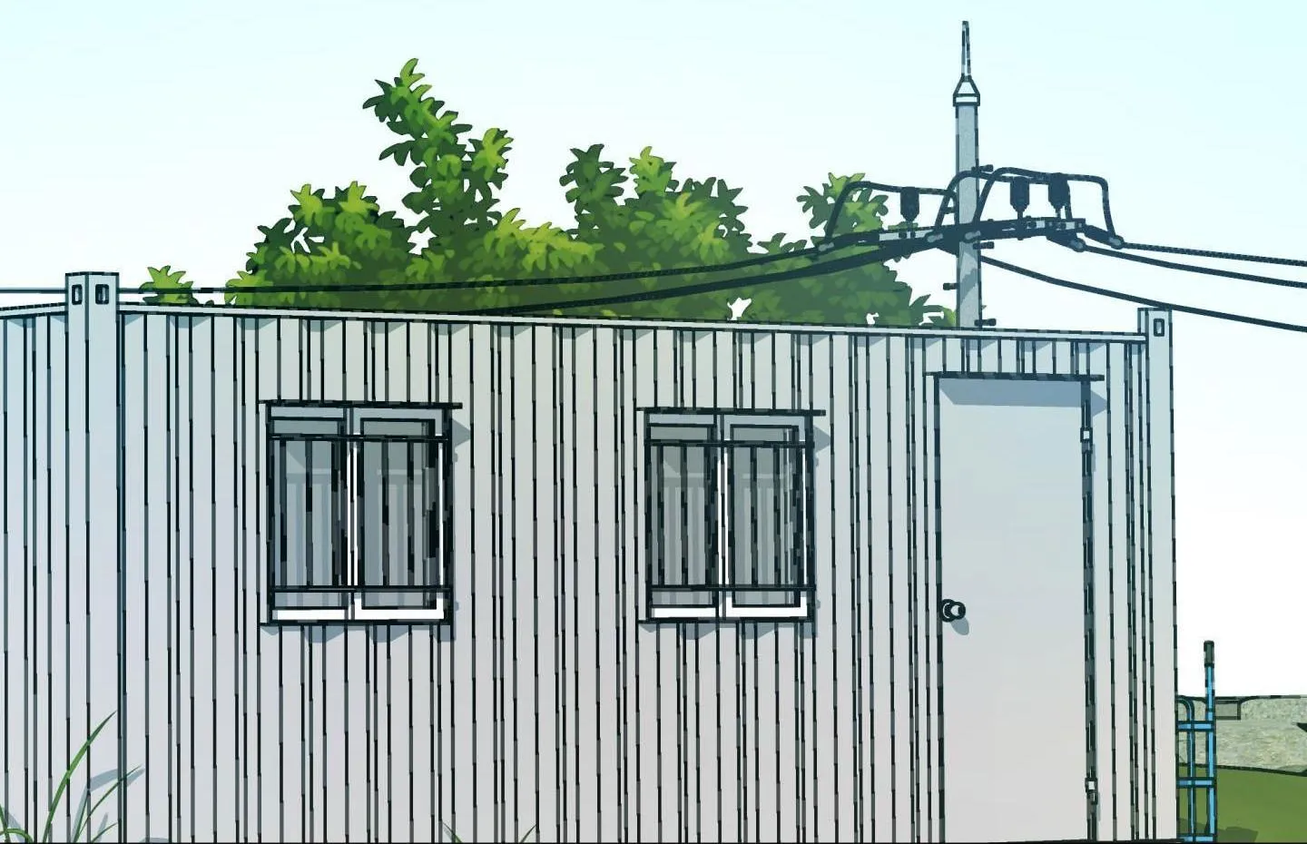 Vị Khách Từ Căn Nhà Phía Sau Chapter 6 Trang 7