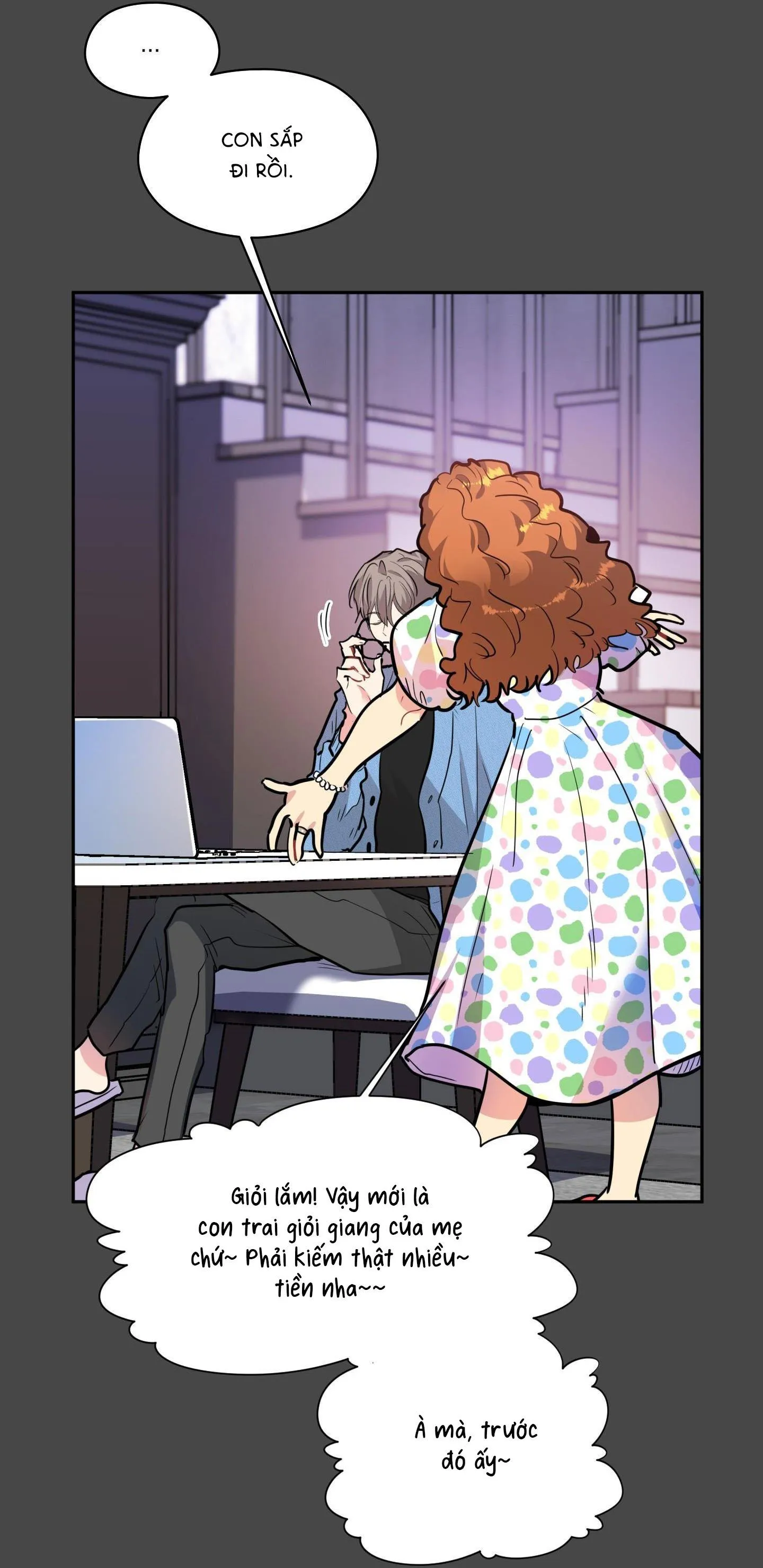 Vị Khách Từ Căn Nhà Phía Sau Chapter 8 Trang 61