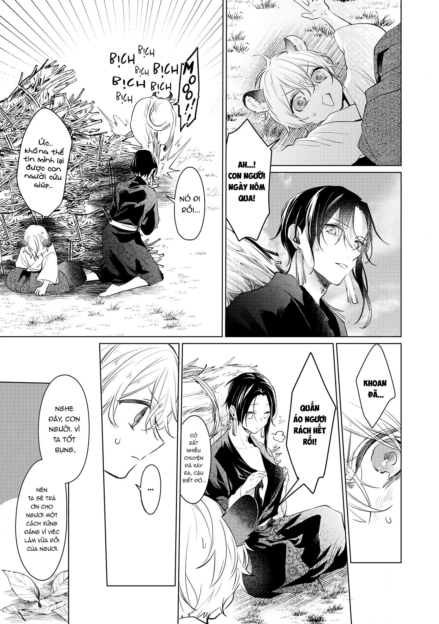 Vị thần diều hâu & tế phẩm đáng thương Chapter 2 Trang 13