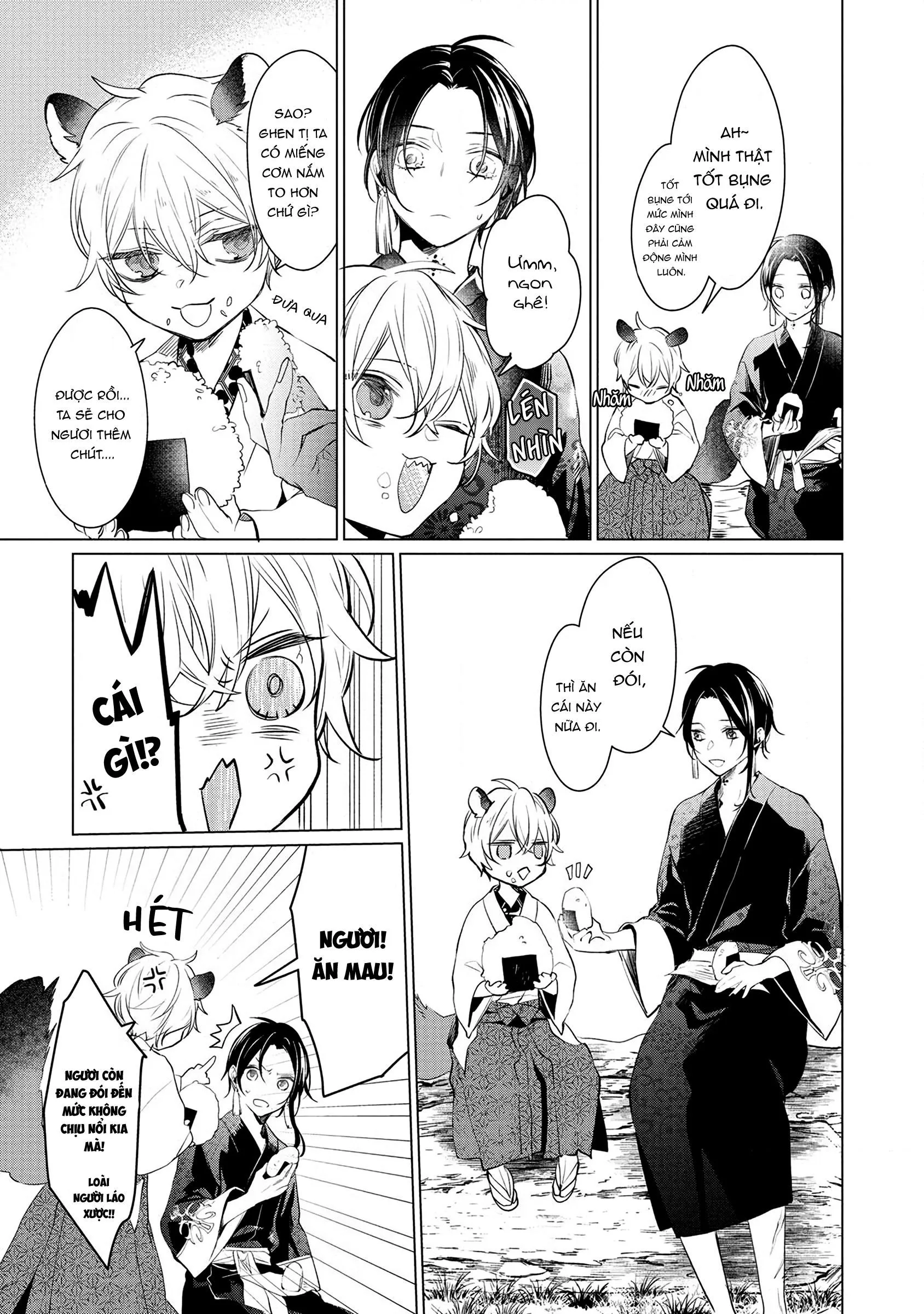 Vị thần diều hâu & tế phẩm đáng thương Chapter 2 Trang 15