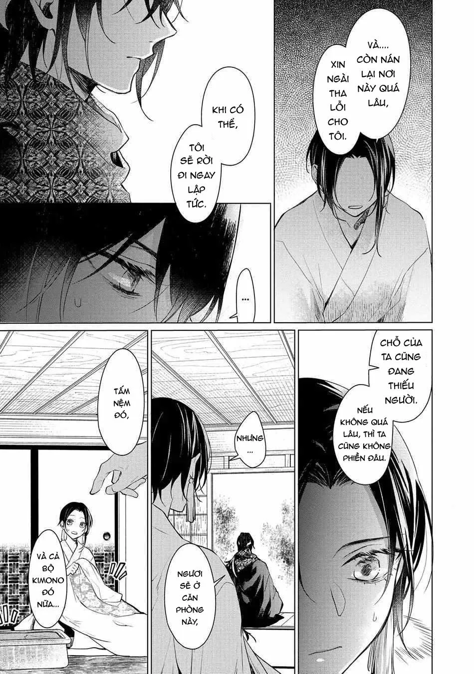 Vị thần diều hâu & tế phẩm đáng thương Chapter 3 Trang 13