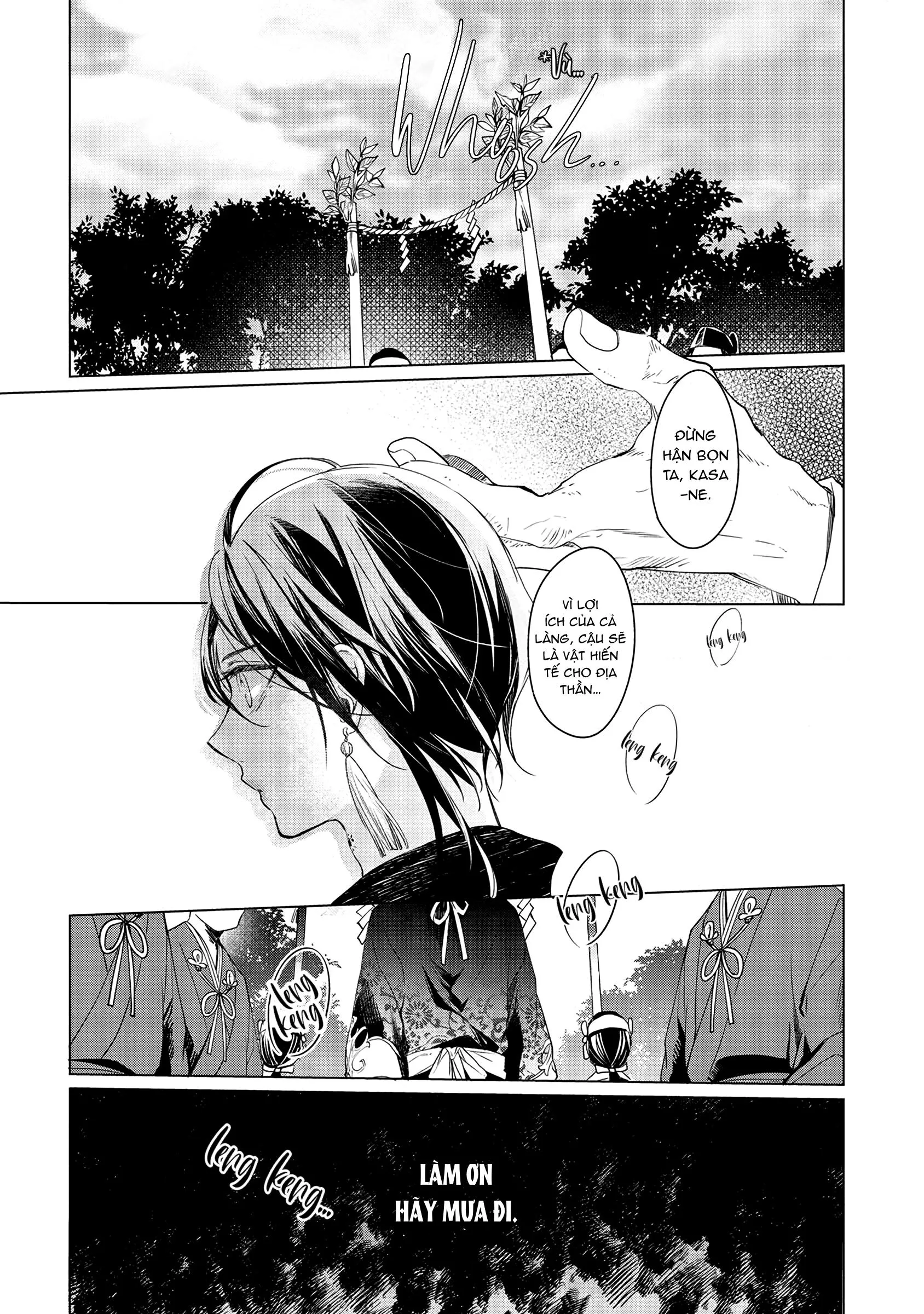 Vị thần diều hâu & tế phẩm đáng thương Chapter 1 Trang 9