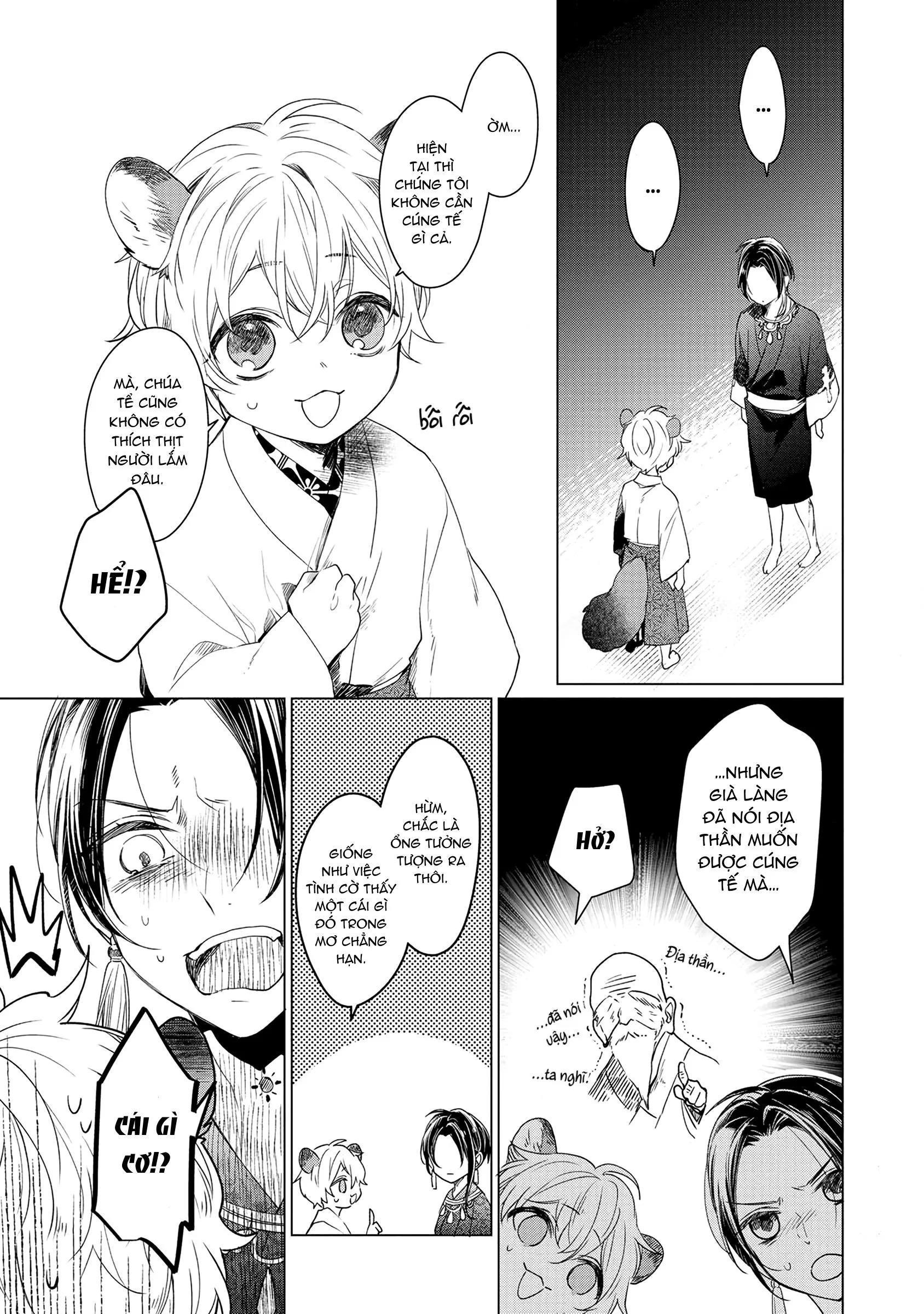 Vị thần diều hâu & tế phẩm đáng thương Chapter 1 Trang 25