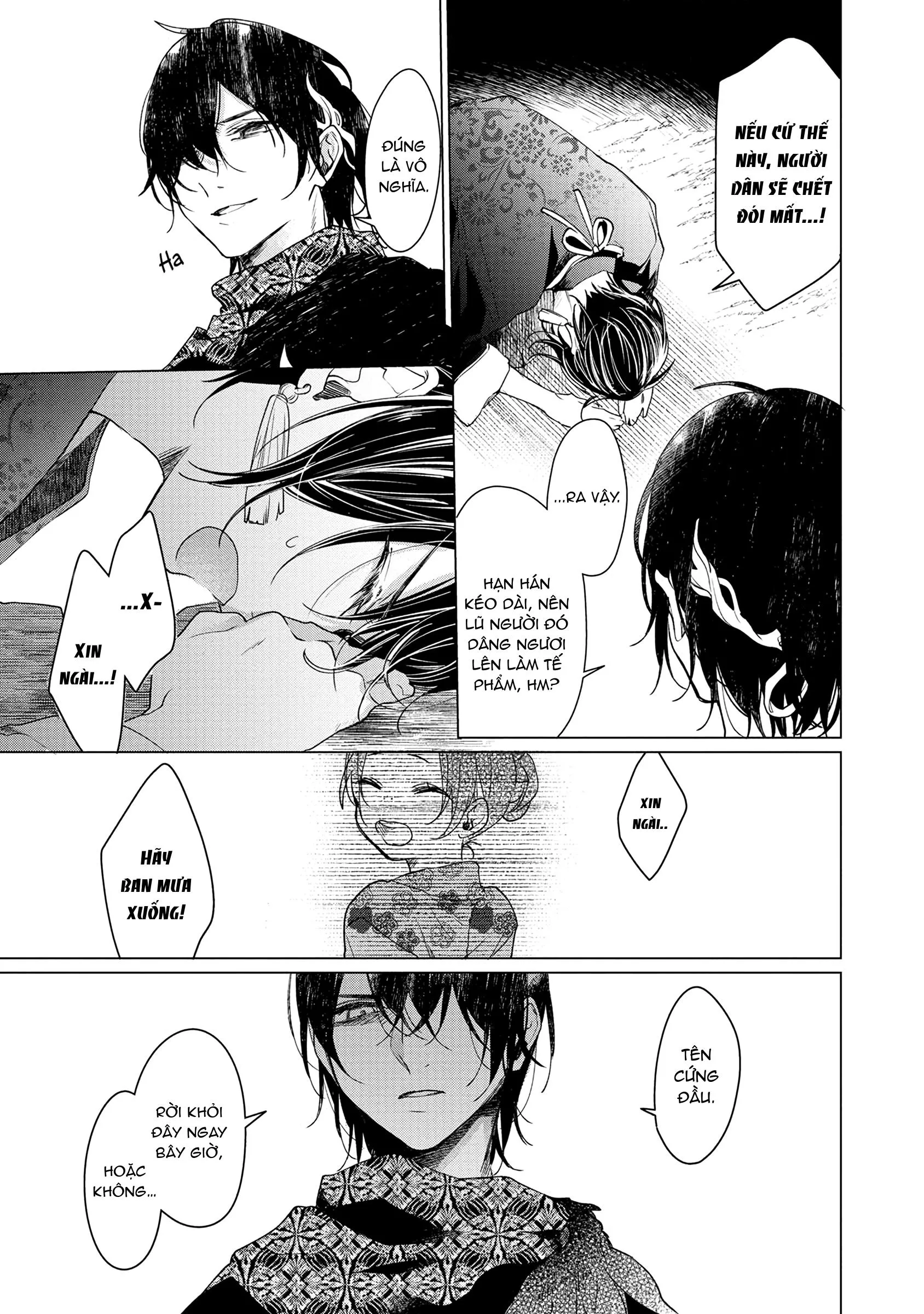 Vị thần diều hâu & tế phẩm đáng thương Chapter 1 Trang 31