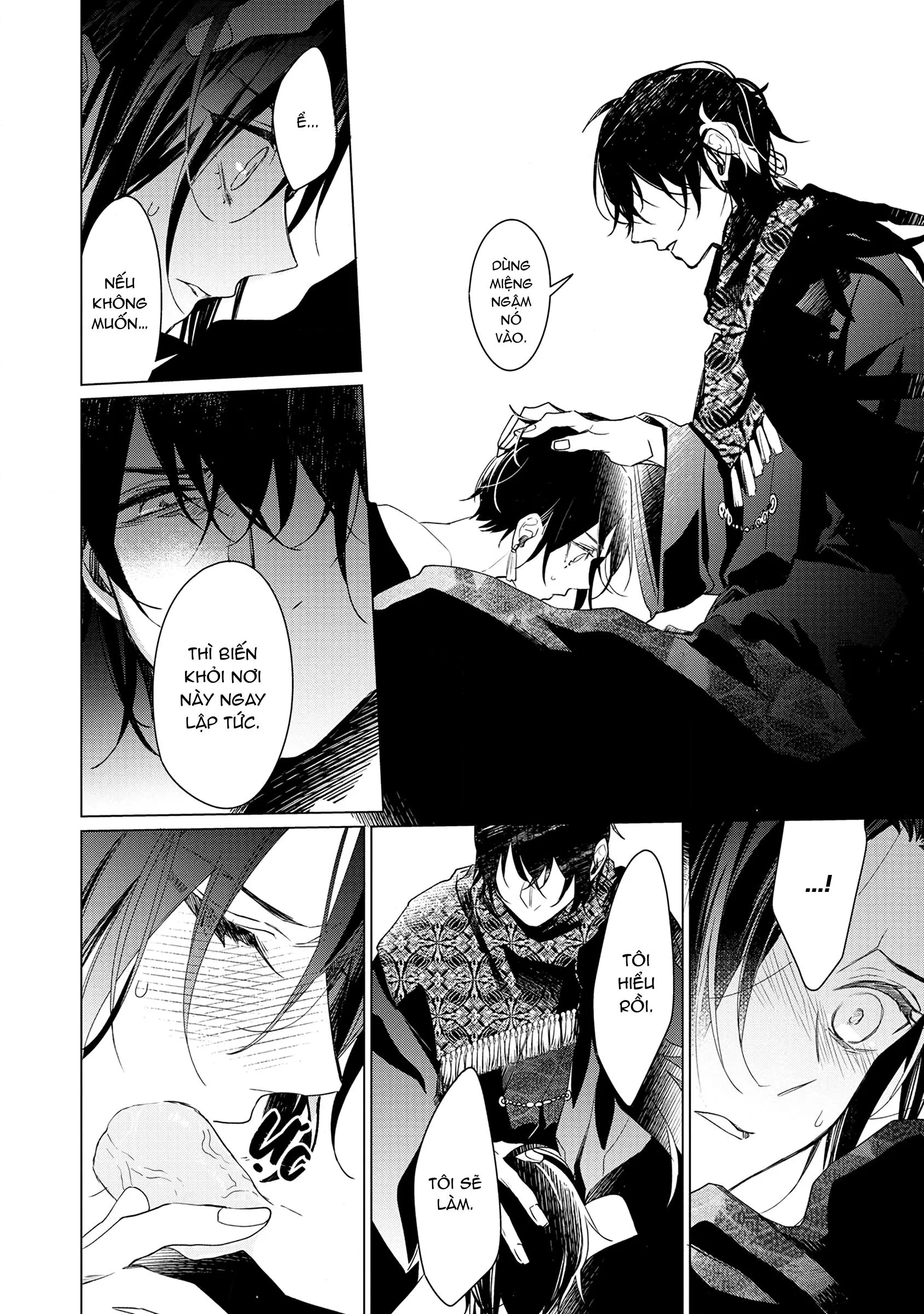 Vị thần diều hâu & tế phẩm đáng thương Chapter 1 Trang 34