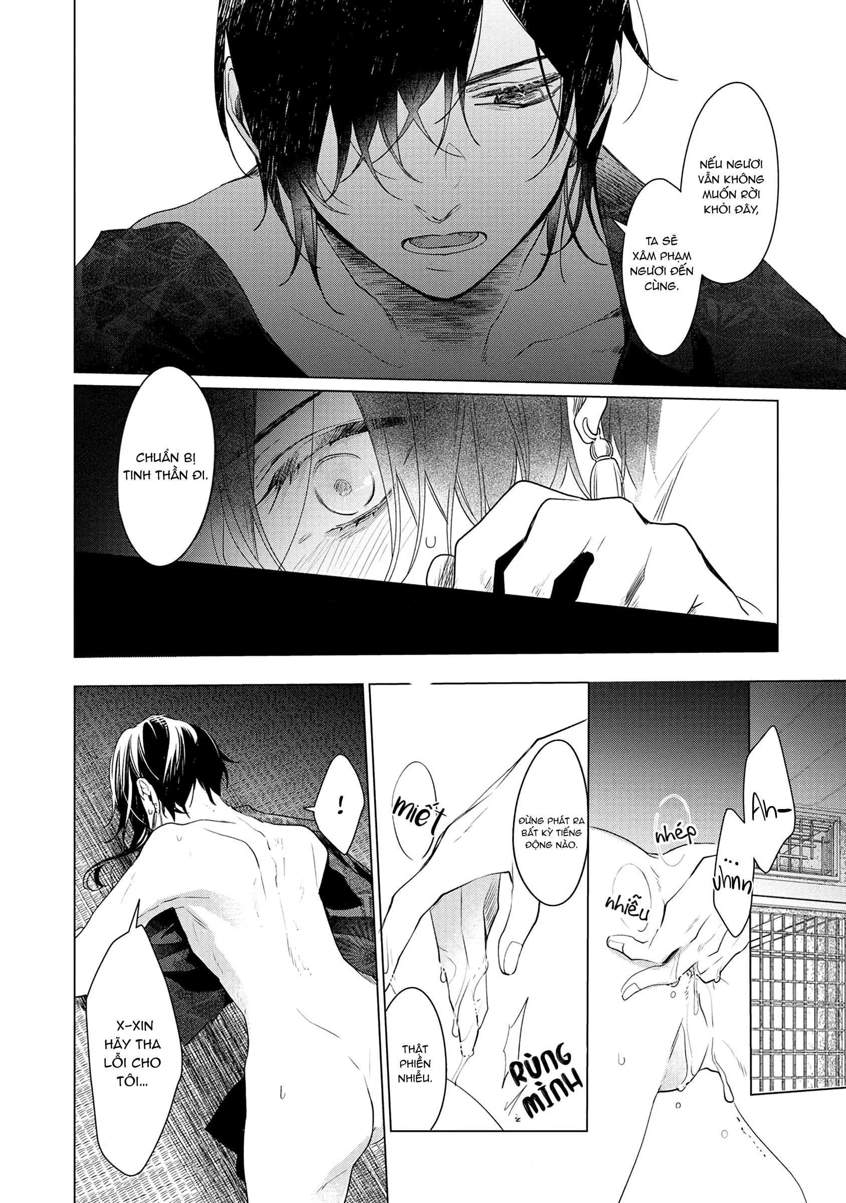 Vị thần diều hâu & tế phẩm đáng thương Chapter 1 Trang 36