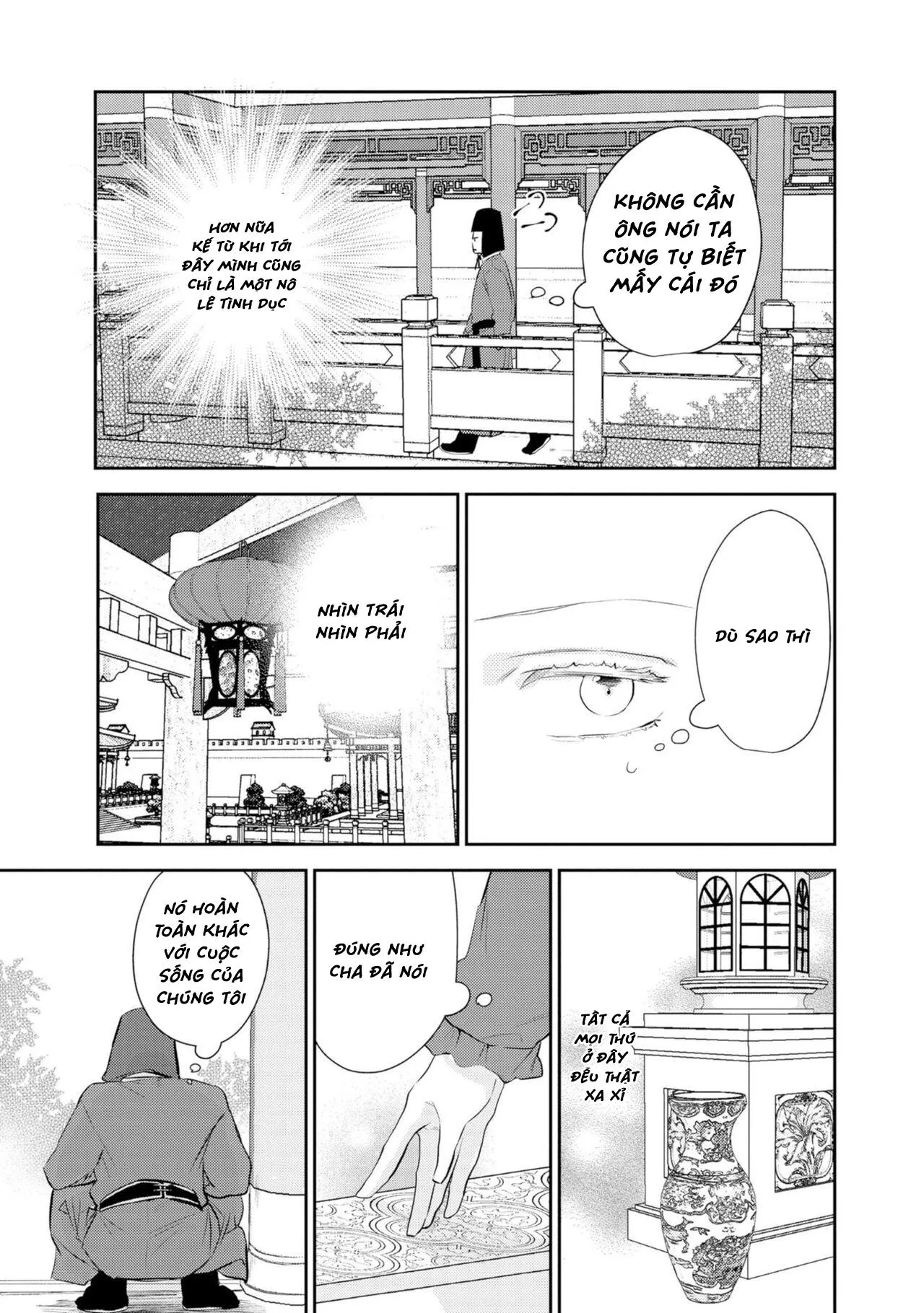 Vị vua cô độc và tình yêu của bóng tối Chapter 2 Trang 5