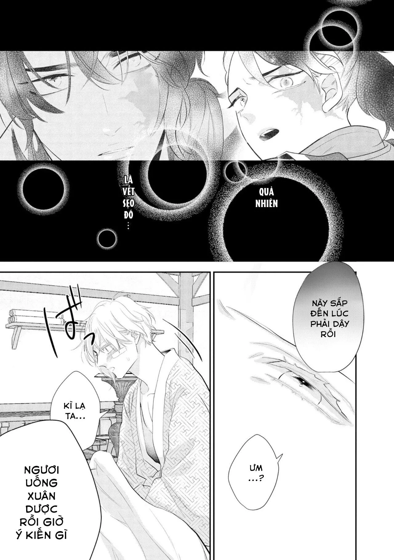 Vị vua cô độc và tình yêu của bóng tối Chapter 2 Trang 35