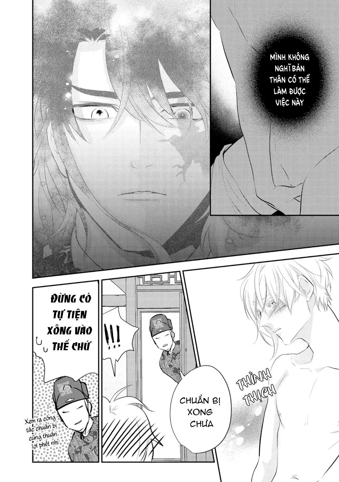 Vị vua cô độc và chuyện tình nơi đêm khuya Chapter 2 Trang 24