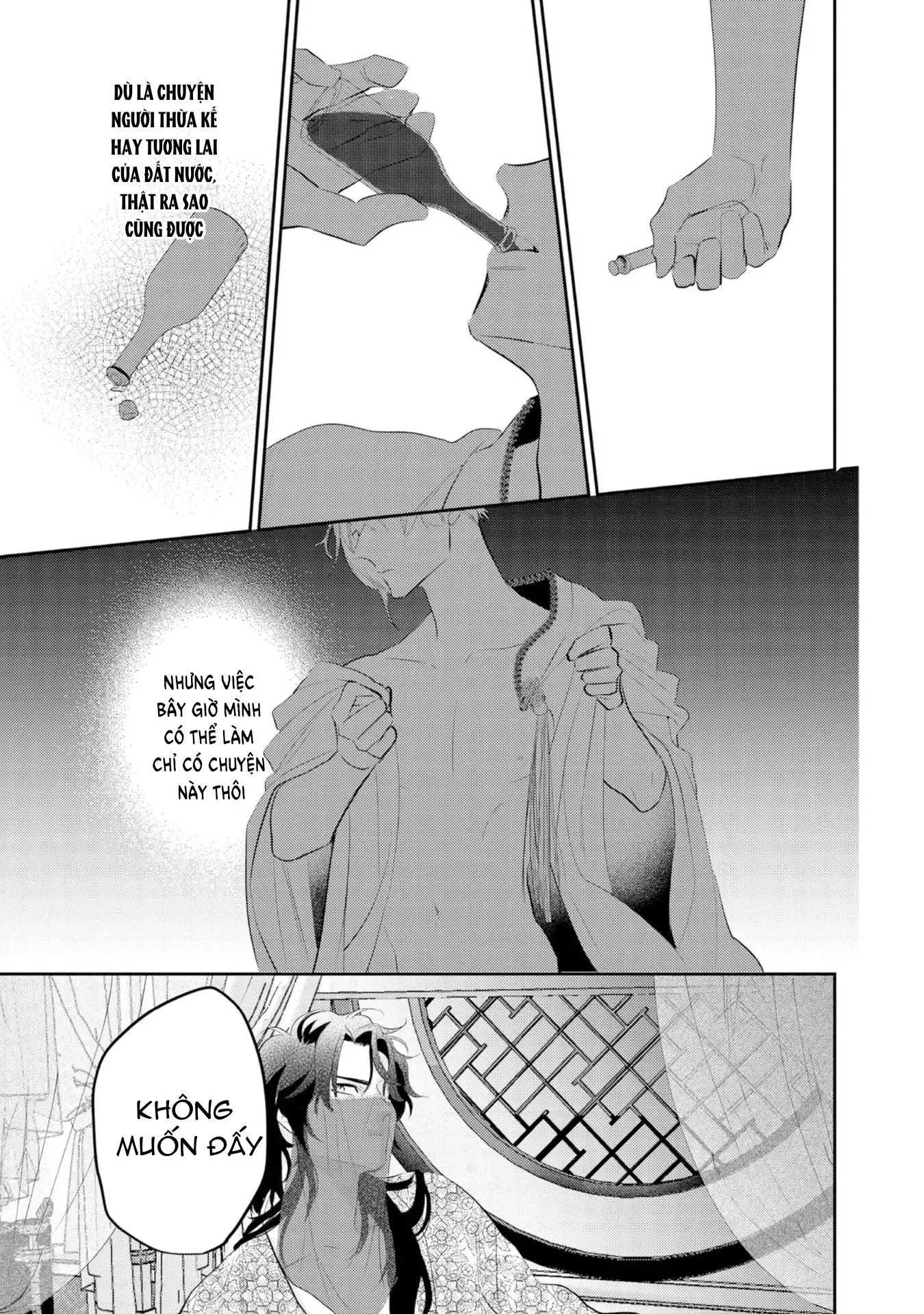 Vị vua cô độc và chuyện tình nơi đêm khuya Chapter 2 Trang 27