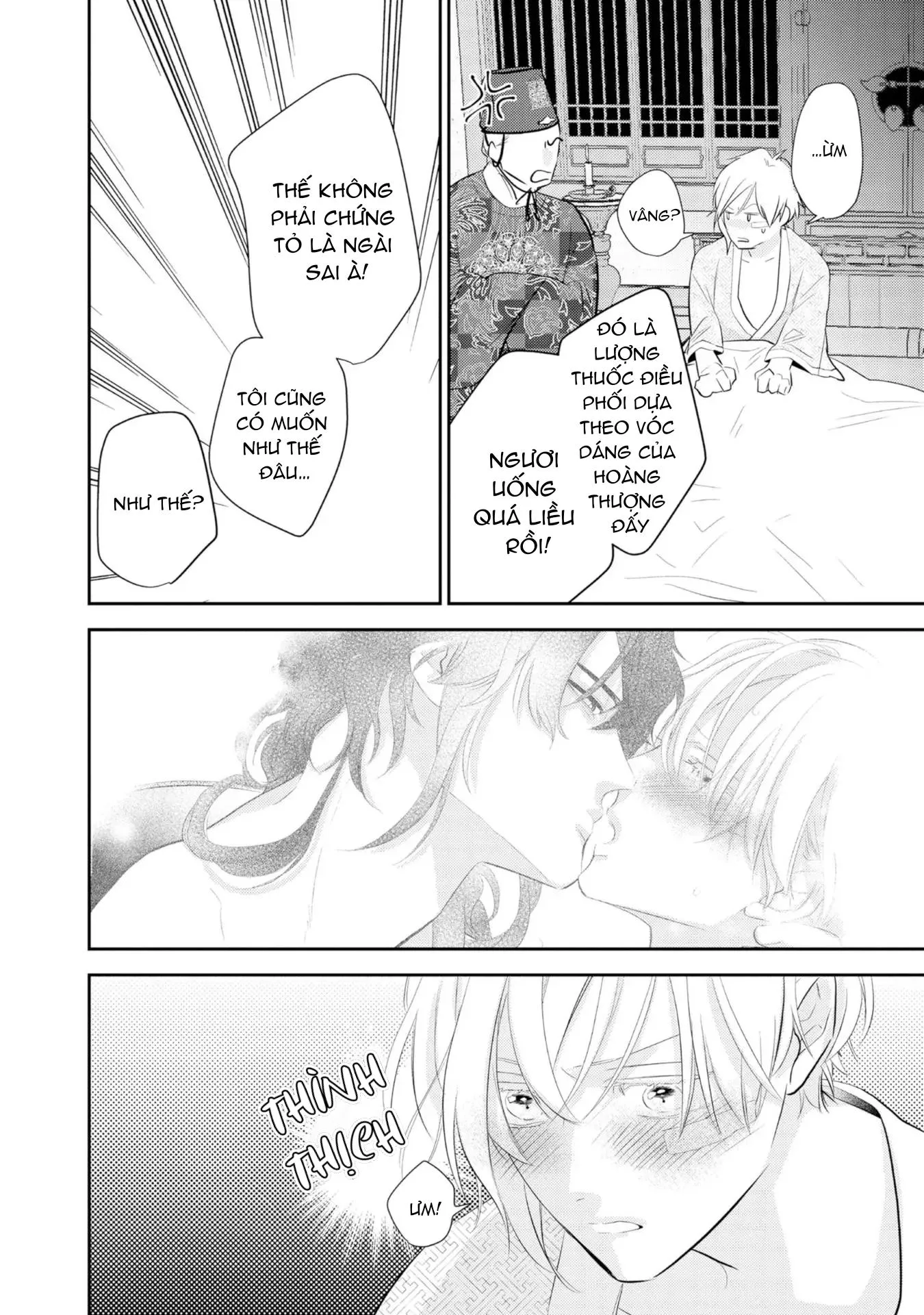 Vị vua cô độc và chuyện tình nơi đêm khuya Chapter 2 Trang 36