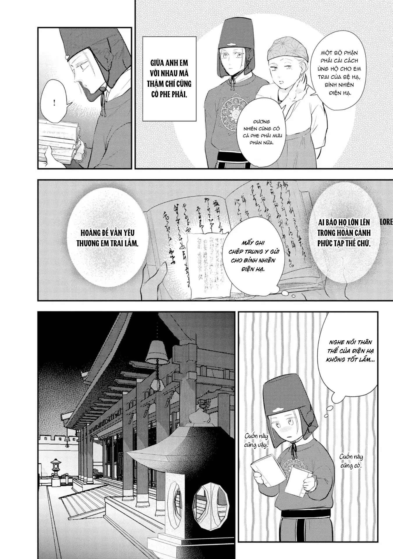 Vị vua cô độc và chuyện tình nơi đêm khuya Chapter 3 Trang 10