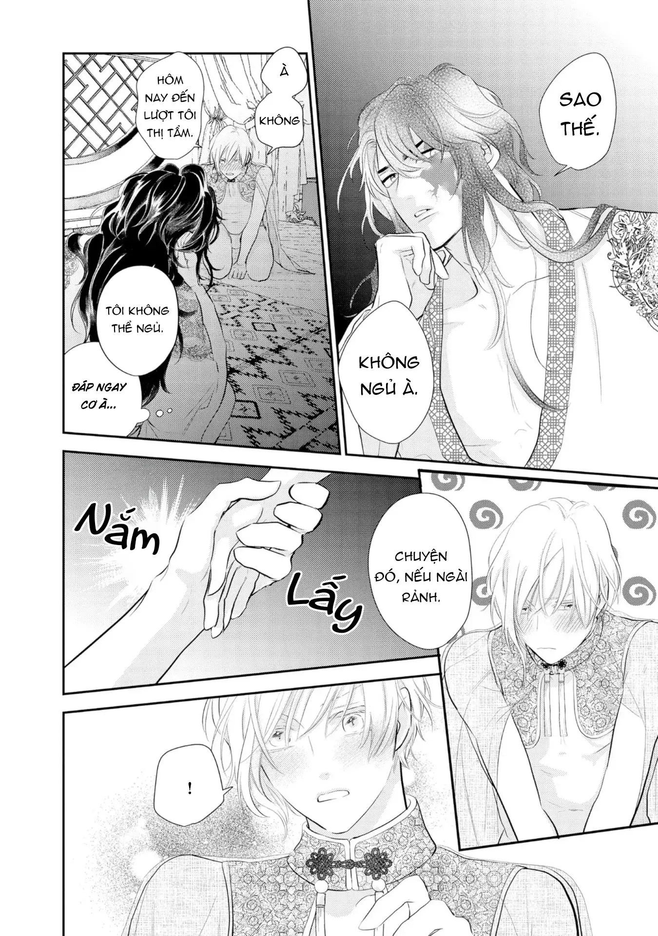 Vị vua cô độc và chuyện tình nơi đêm khuya Chapter 3 Trang 12