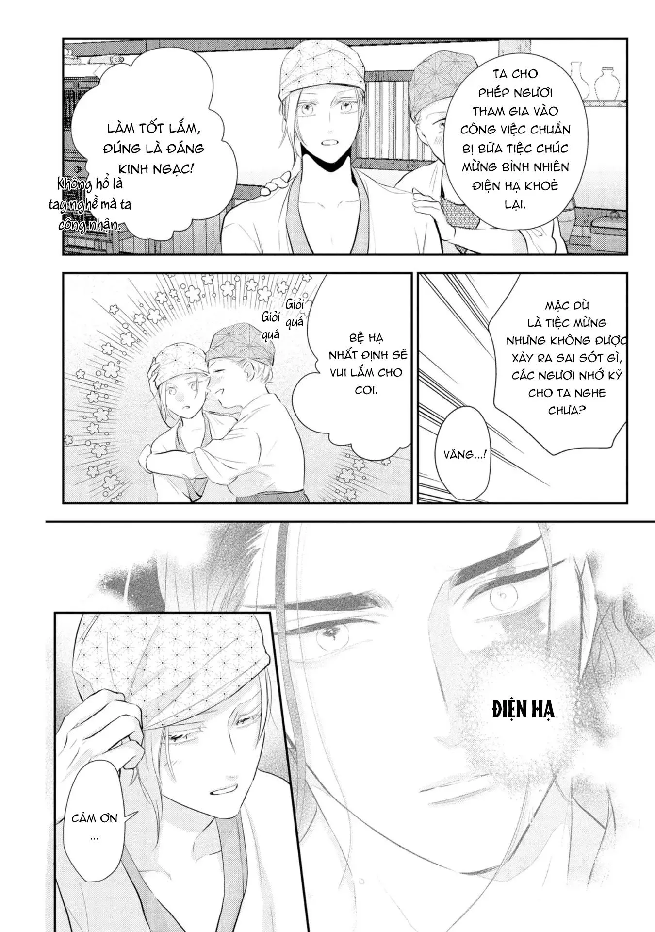 Vị vua cô độc và chuyện tình nơi đêm khuya Chapter 3 Trang 34