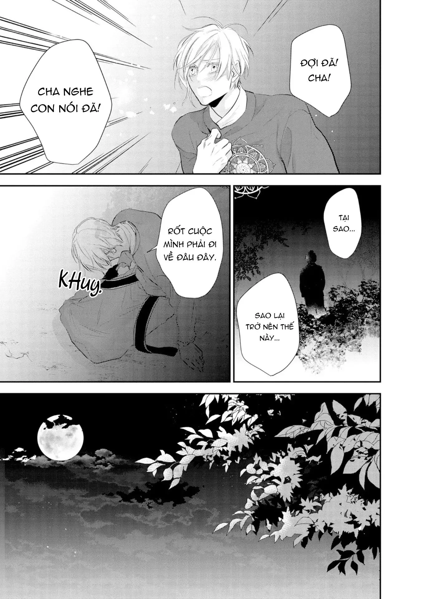 Vị vua cô độc và chuyện tình nơi đêm khuya Chapter 3 Trang 37