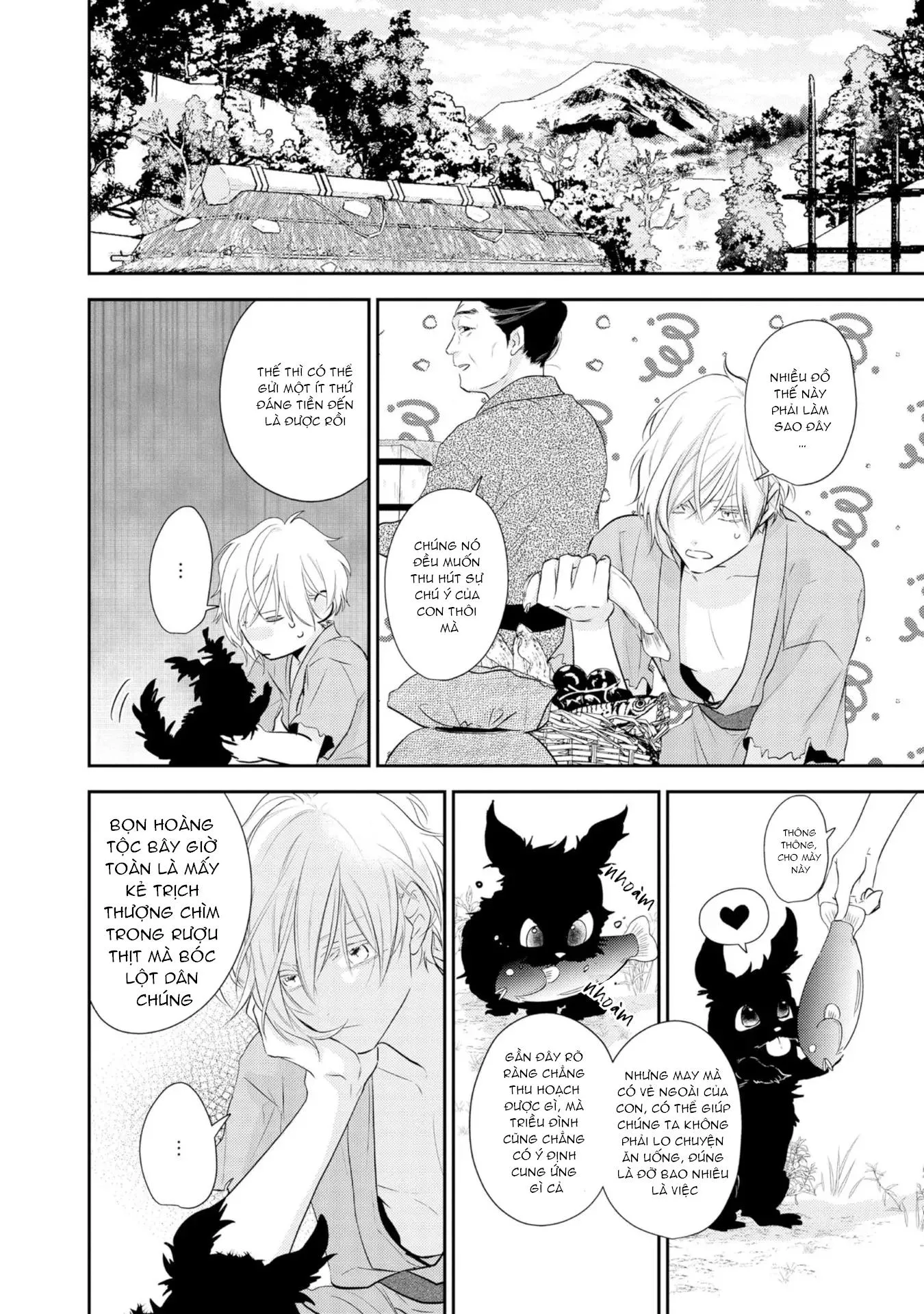 Vị vua cô độc và chuyện tình nơi đêm khuya Chapter 1 Trang 9