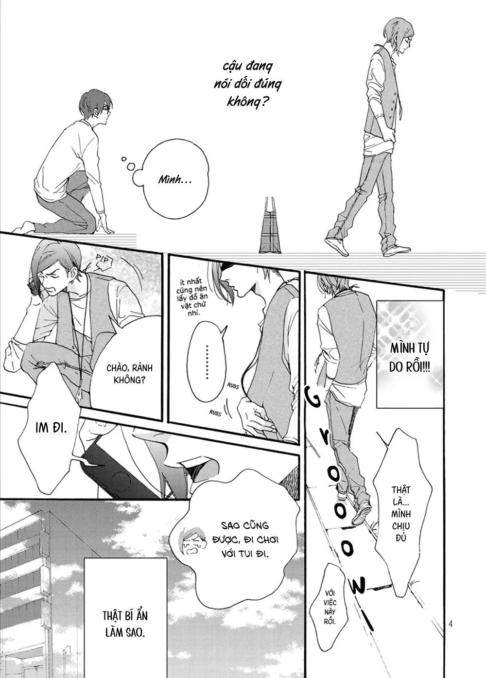 Bí mật của Hodaka-kun có vị ngọt Chapter 3 Trang 5