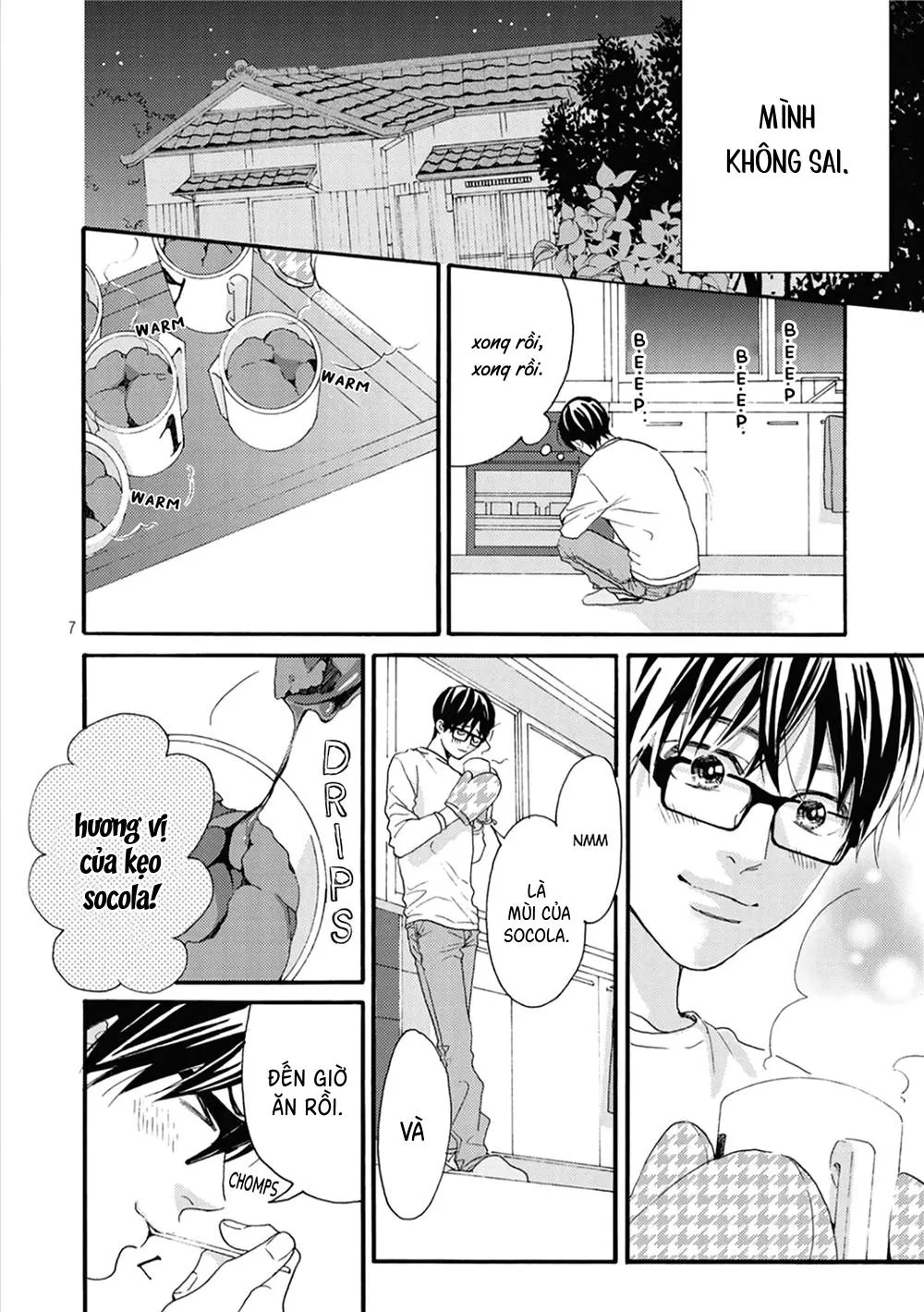 Bí mật của Hodaka-kun có vị ngọt Chapter 3 Trang 8