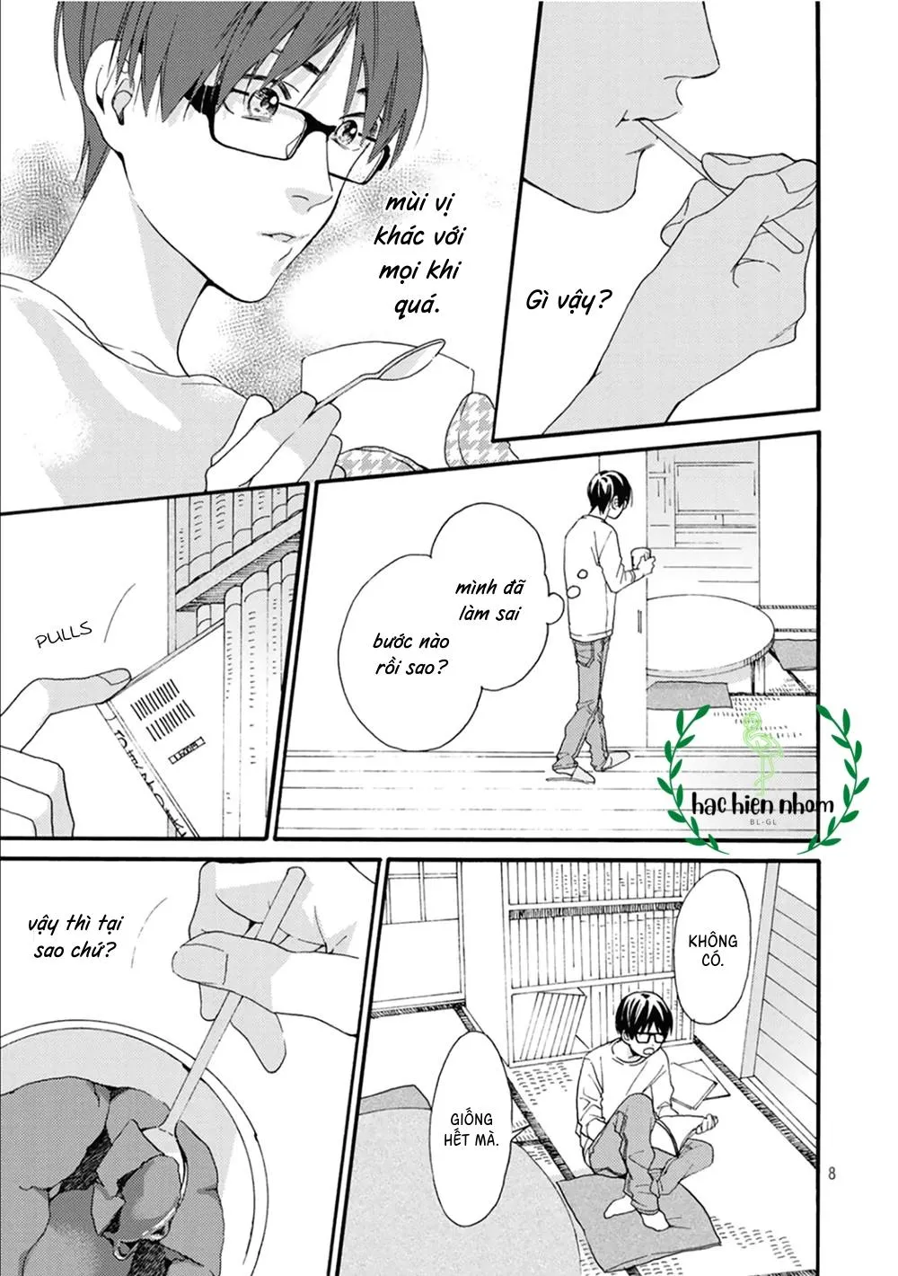 Bí mật của Hodaka-kun có vị ngọt Chapter 3 Trang 9