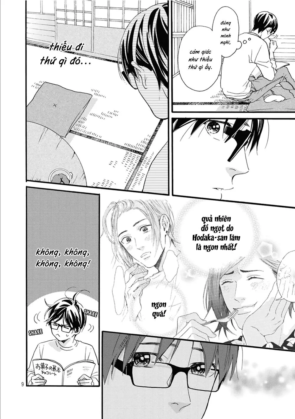 Bí mật của Hodaka-kun có vị ngọt Chapter 3 Trang 10