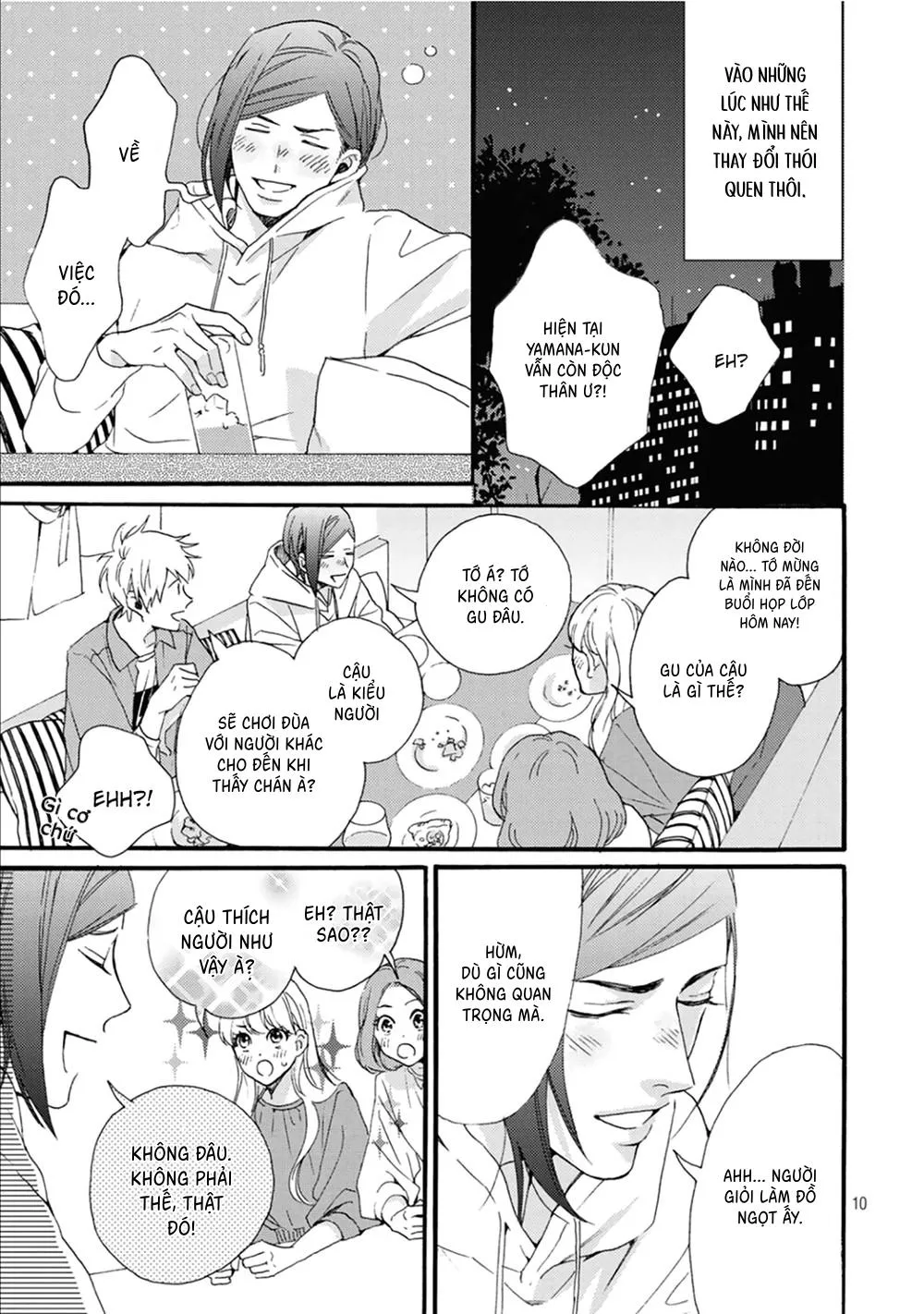 Bí mật của Hodaka-kun có vị ngọt Chapter 3 Trang 11