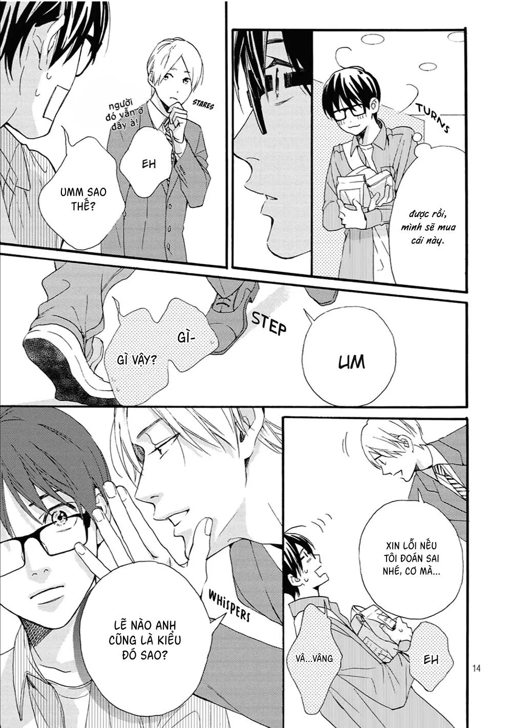 Bí mật của Hodaka-kun có vị ngọt Chapter 3 Trang 15