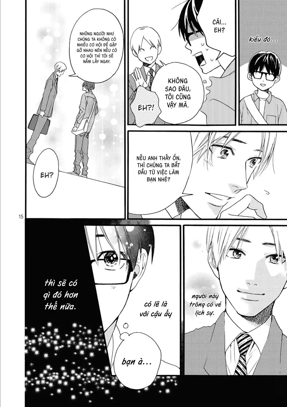 Bí mật của Hodaka-kun có vị ngọt Chapter 3 Trang 16