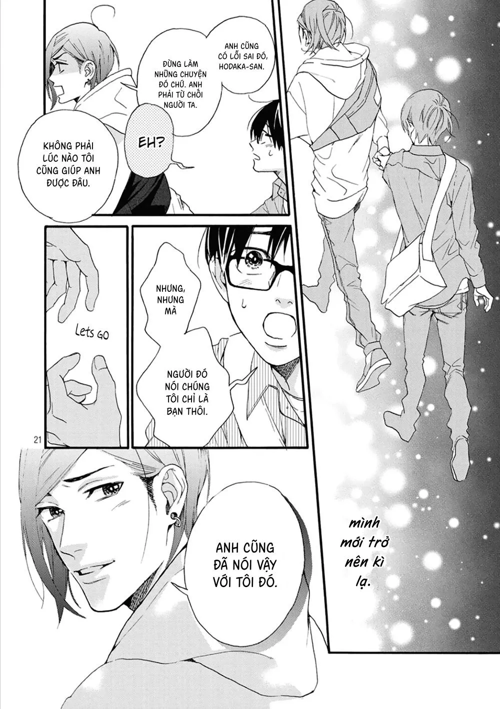 Bí mật của Hodaka-kun có vị ngọt Chapter 3 Trang 22