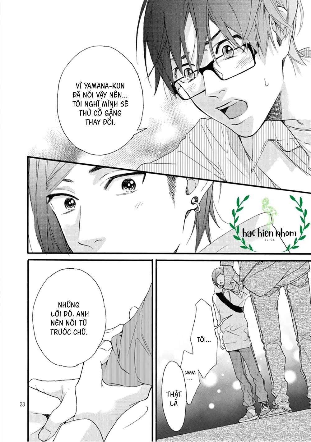 Bí mật của Hodaka-kun có vị ngọt Chapter 3 Trang 24