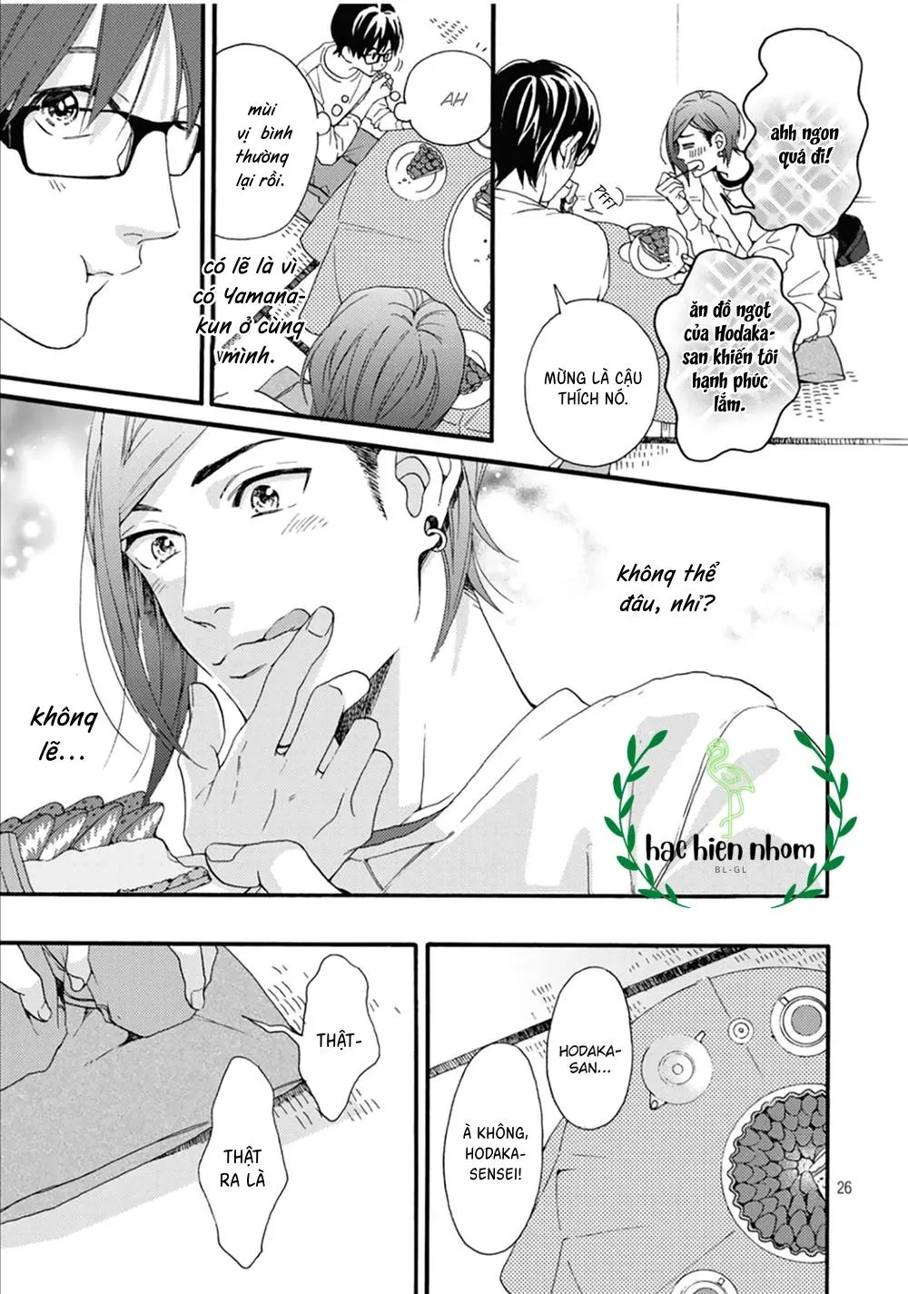Bí mật của Hodaka-kun có vị ngọt Chapter 3 Trang 27