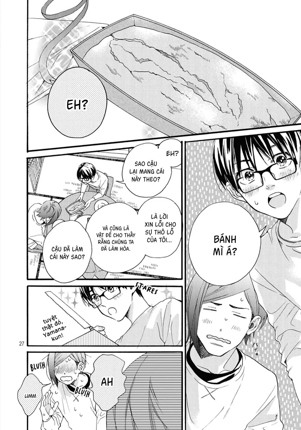 Bí mật của Hodaka-kun có vị ngọt Chapter 3 Trang 28