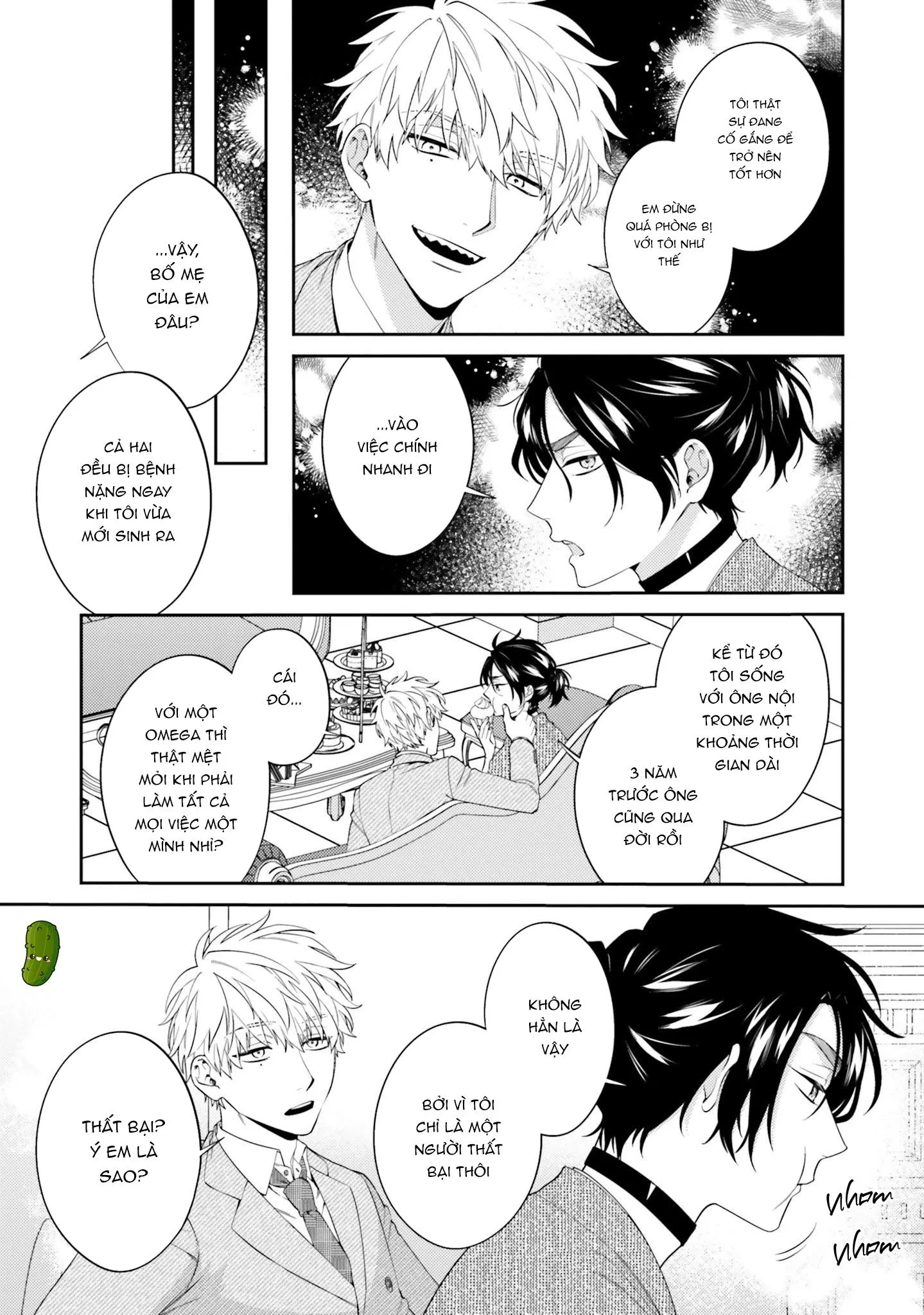 Võ Sĩ Omega gặp Tổng Giám Đốc Xảo Trá Chapter 2 Trang 8