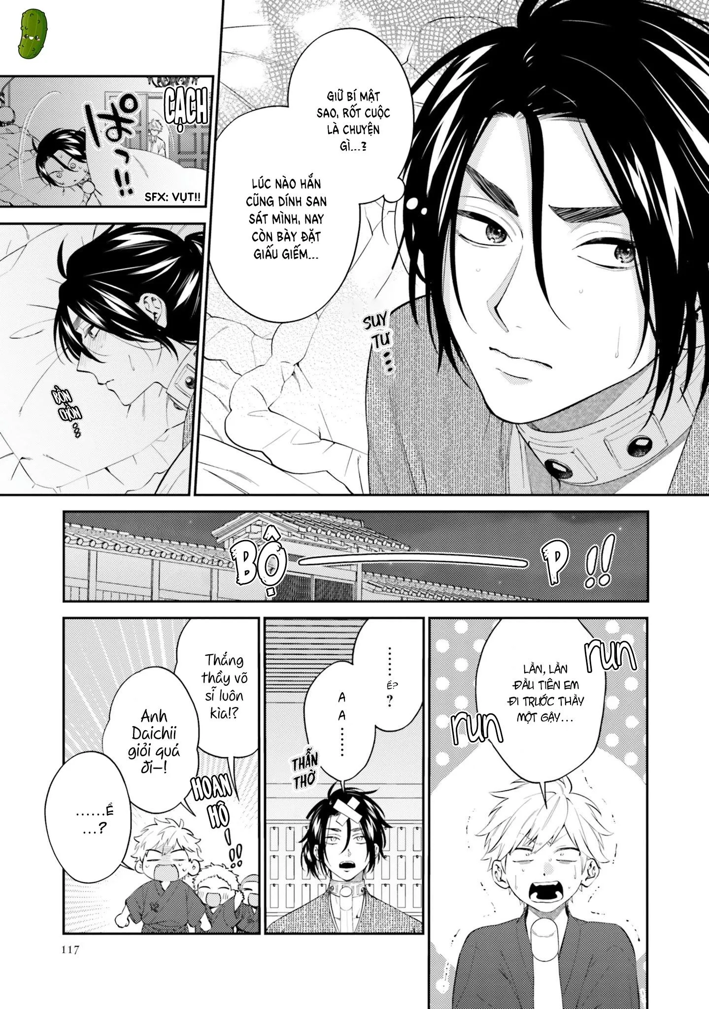 Võ Sĩ Omega gặp Tổng Giám Đốc Xảo Trá Chapter 4 Trang 10