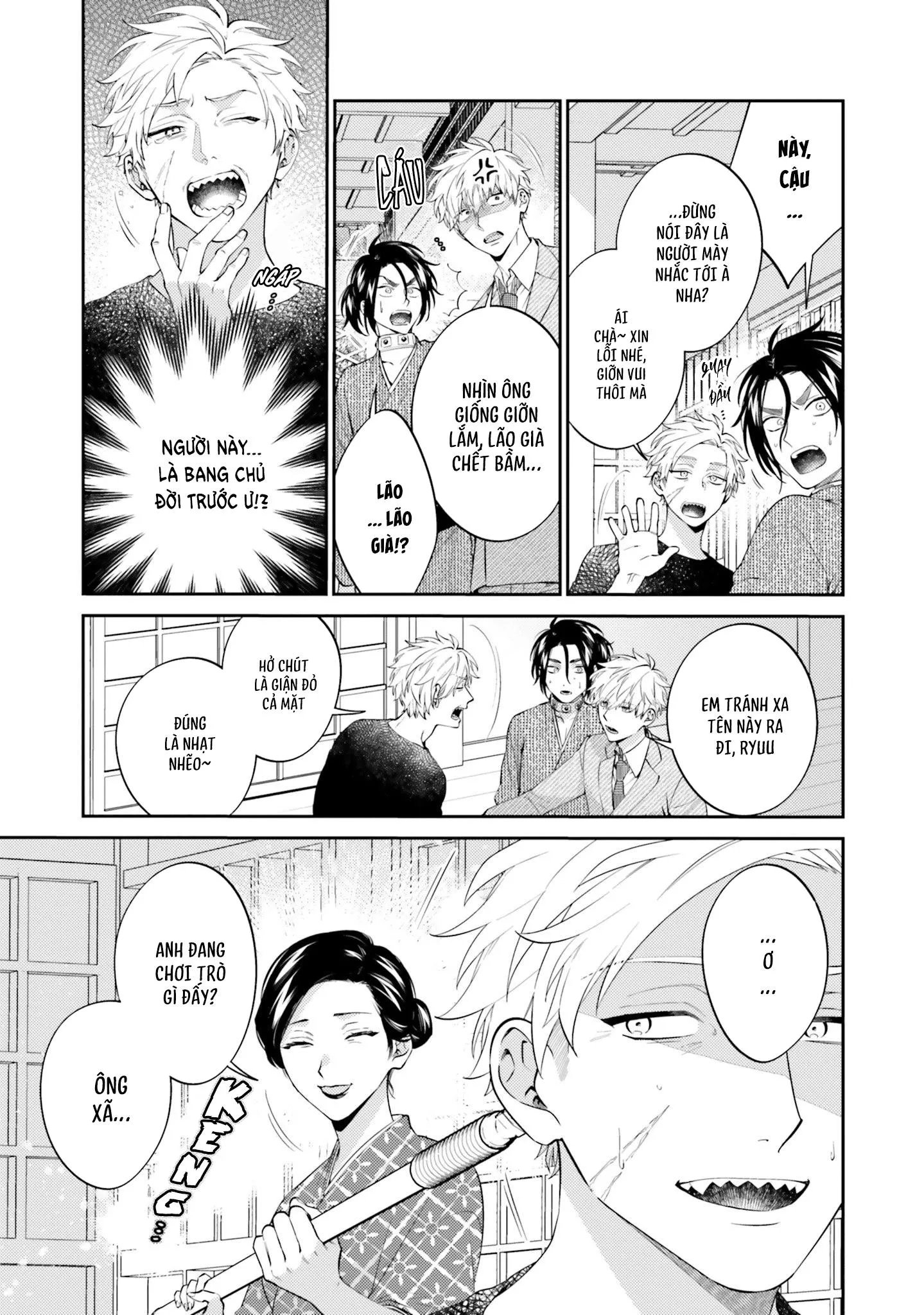 Võ Sĩ Omega gặp Tổng Giám Đốc Xảo Trá Chapter 5 Trang 6