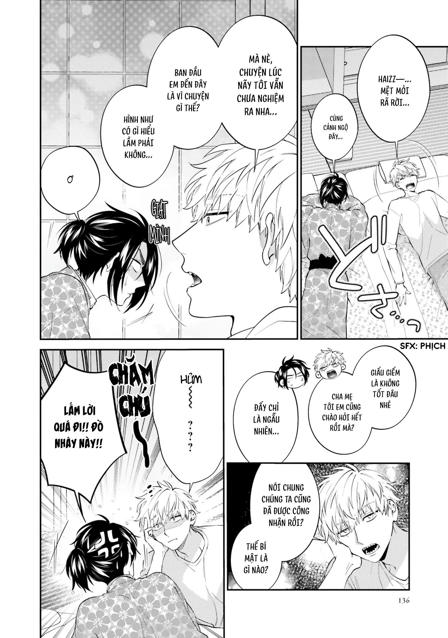 Võ Sĩ Omega gặp Tổng Giám Đốc Xảo Trá Chapter 5 Trang 13