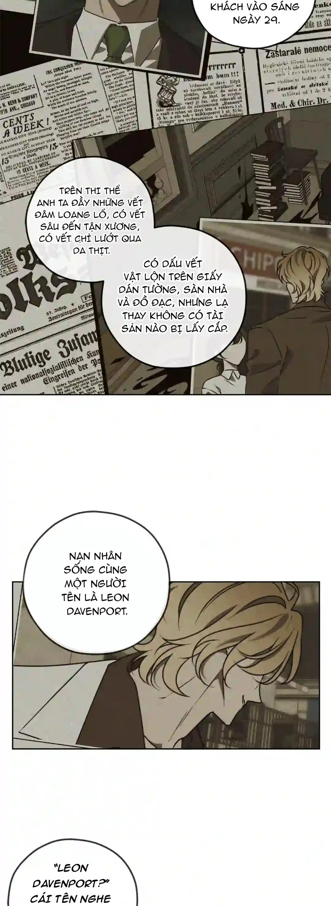 Vụ Án Mạng Kinh Hoàng Tại Số 19 Phố Sunset Chapter 1 Trang 12