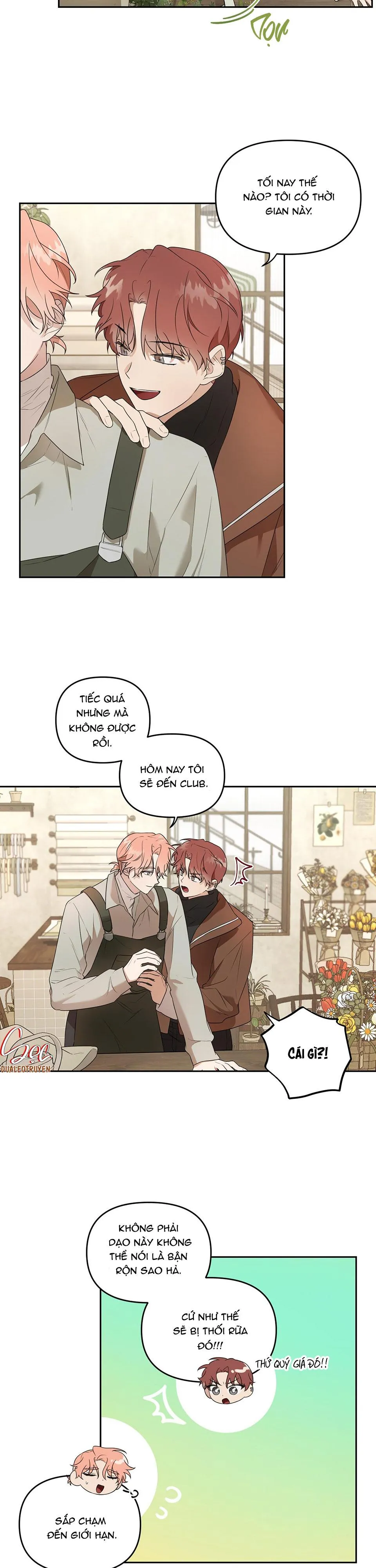 VƯỜN HOA Chapter 1 Trang 6