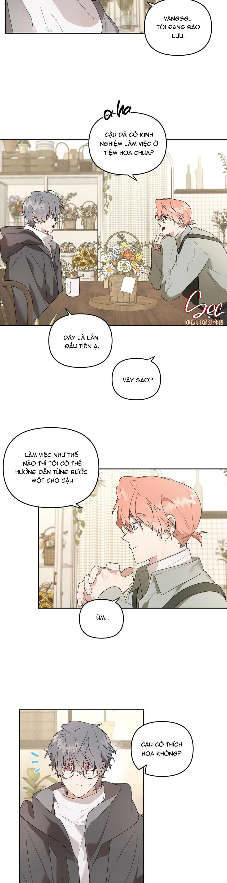 VƯỜN HOA Chapter 1 Trang 23