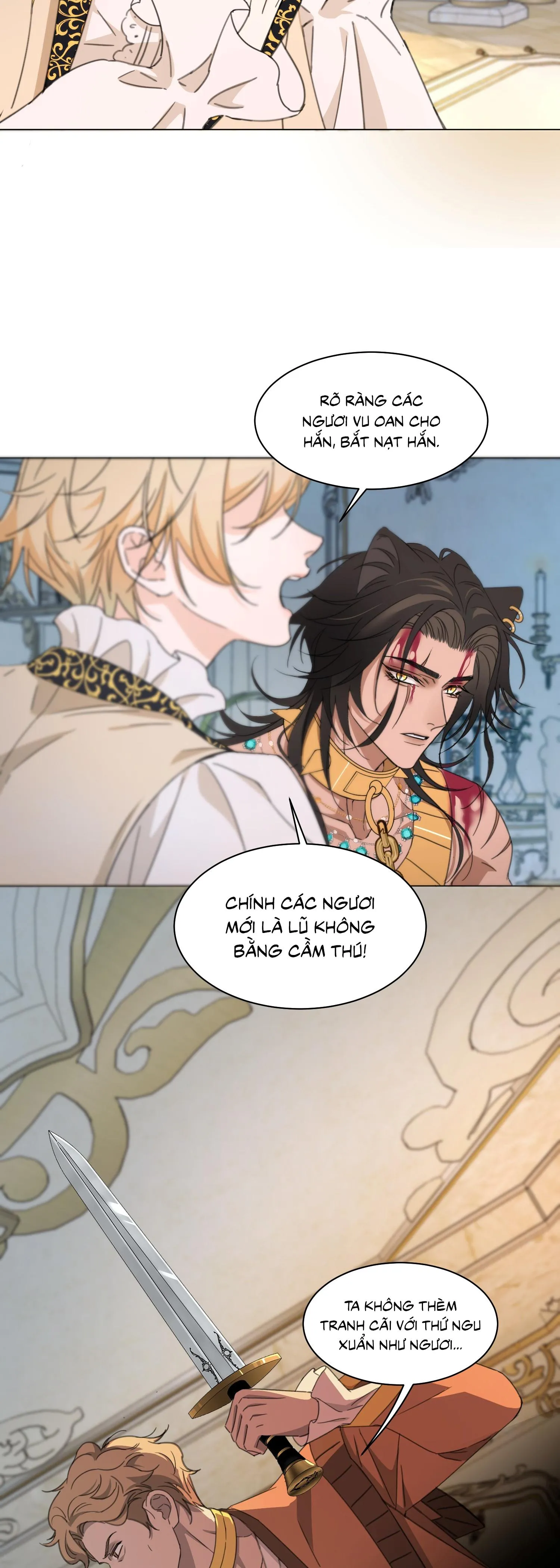 Vương tử bệnh kiều bị báo đen chiếm đoạt đến nghiện Chapter 2 Trang 19