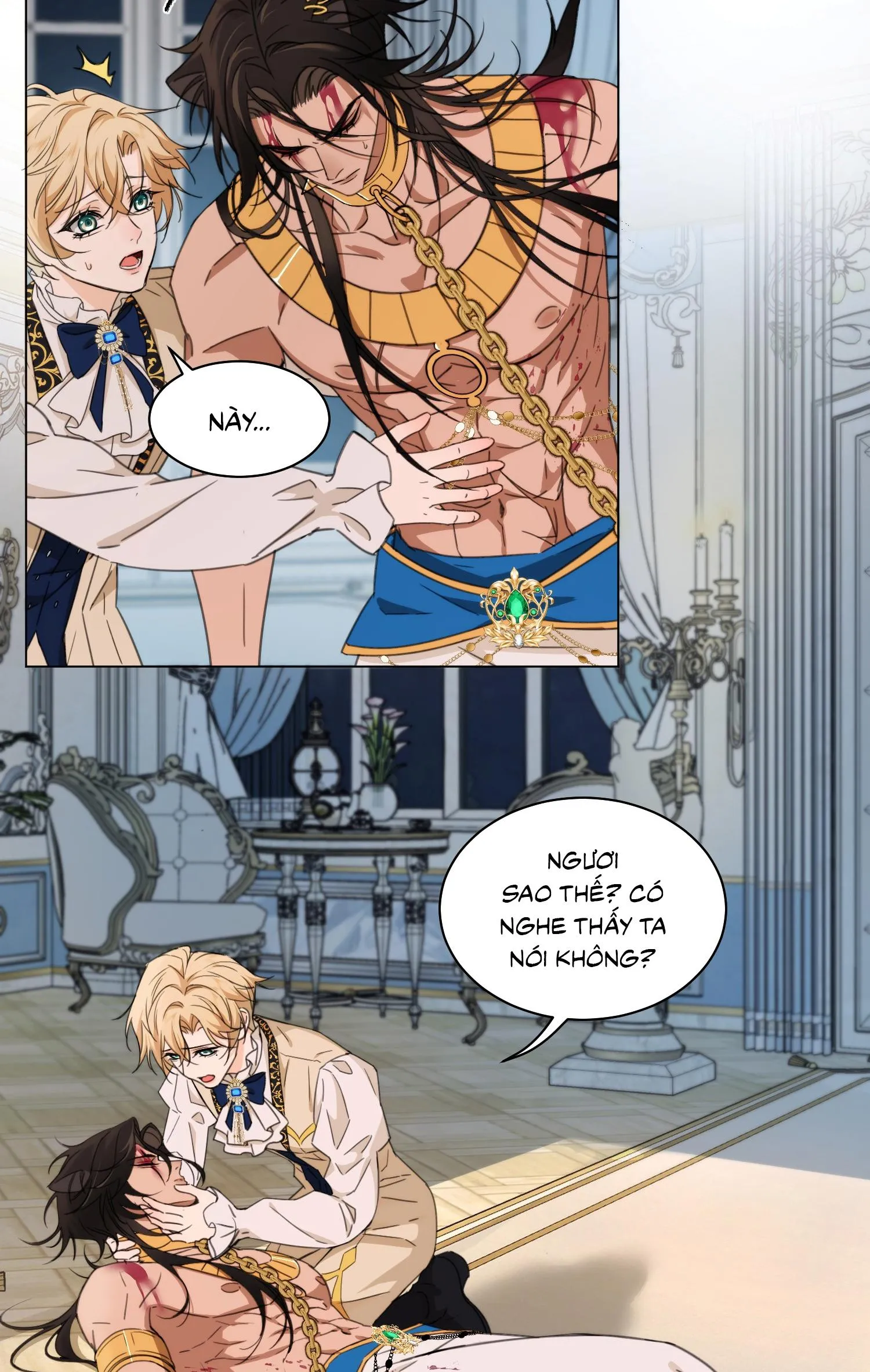 Vương tử bệnh kiều bị báo đen chiếm đoạt đến nghiện Chapter 2 Trang 24