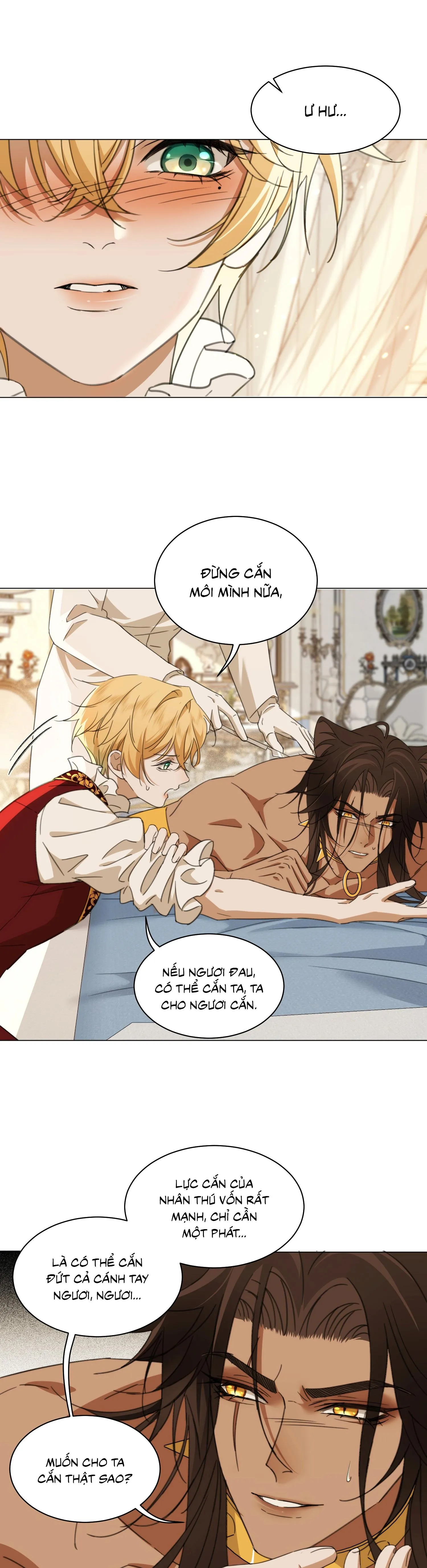 Vương tử bệnh kiều bị báo đen chiếm đoạt đến nghiện Chapter 4 Trang 19