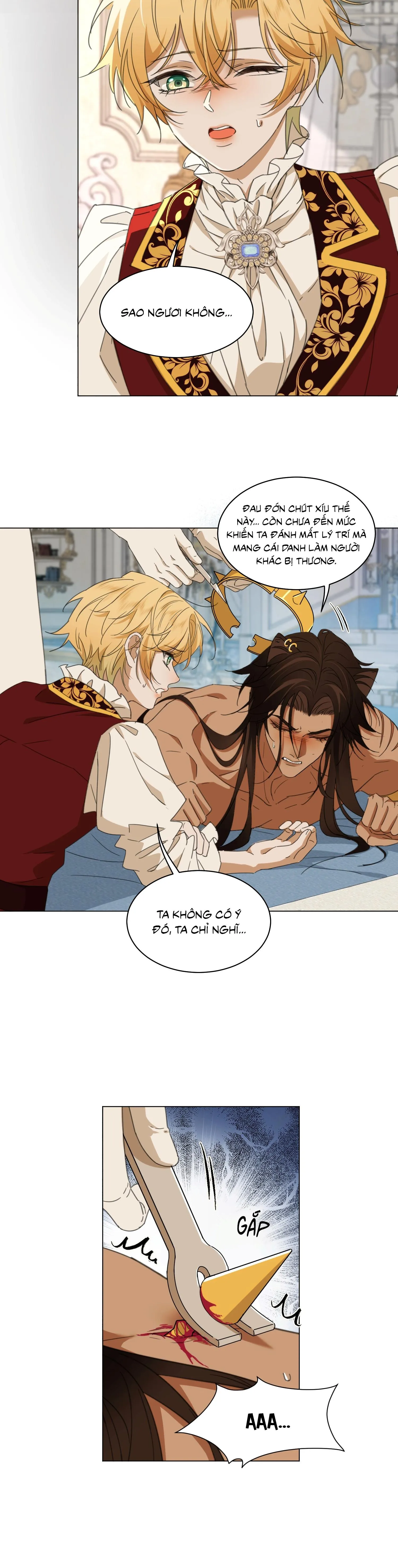 Vương tử bệnh kiều bị báo đen chiếm đoạt đến nghiện Chapter 5 Trang 3