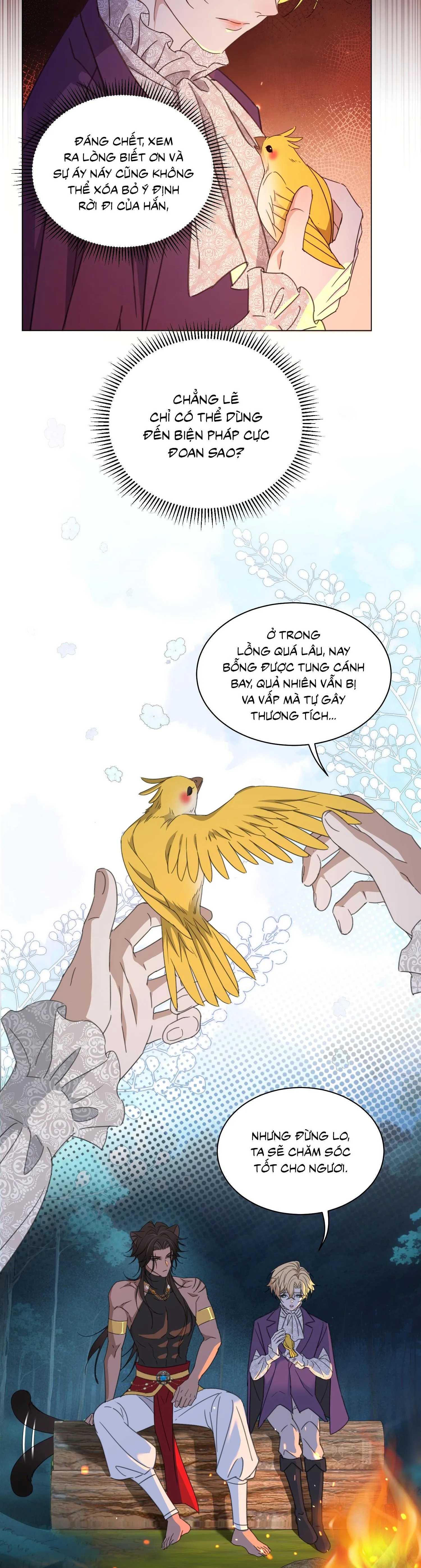 Vương tử bệnh kiều bị báo đen chiếm đoạt đến nghiện Chapter 8 Trang 3