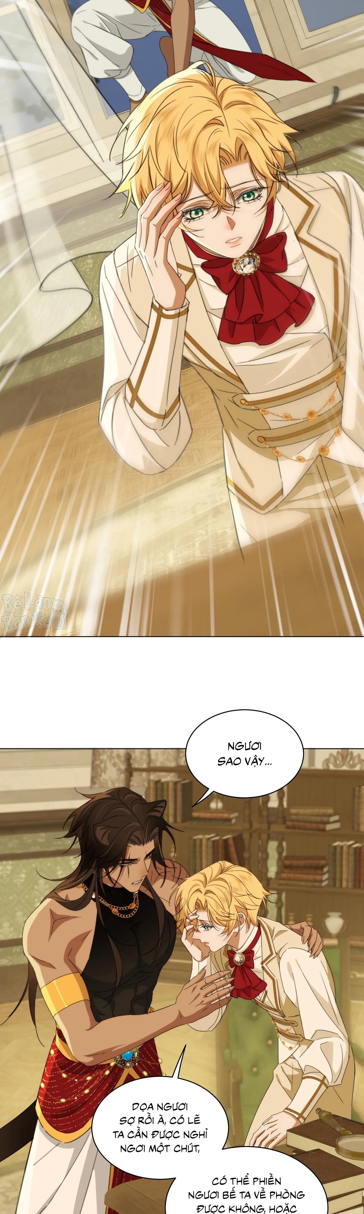 Vương tử bệnh kiều bị báo đen chiếm đoạt đến nghiện Chapter 9 Trang 12