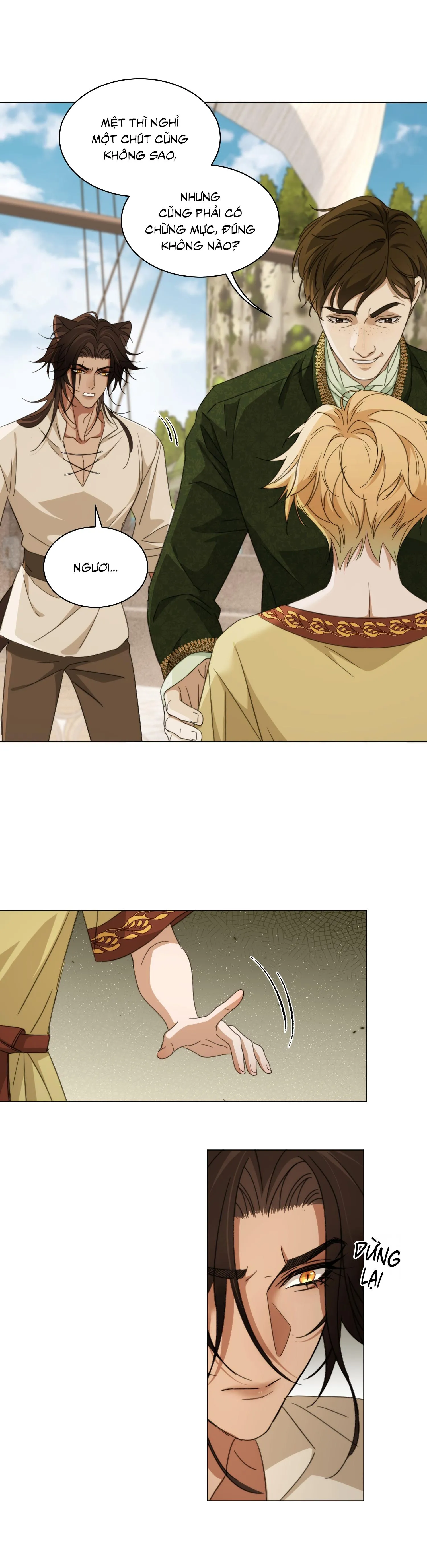 Vương tử bệnh kiều bị báo đen chiếm đoạt đến nghiện Chapter 10 Trang 10