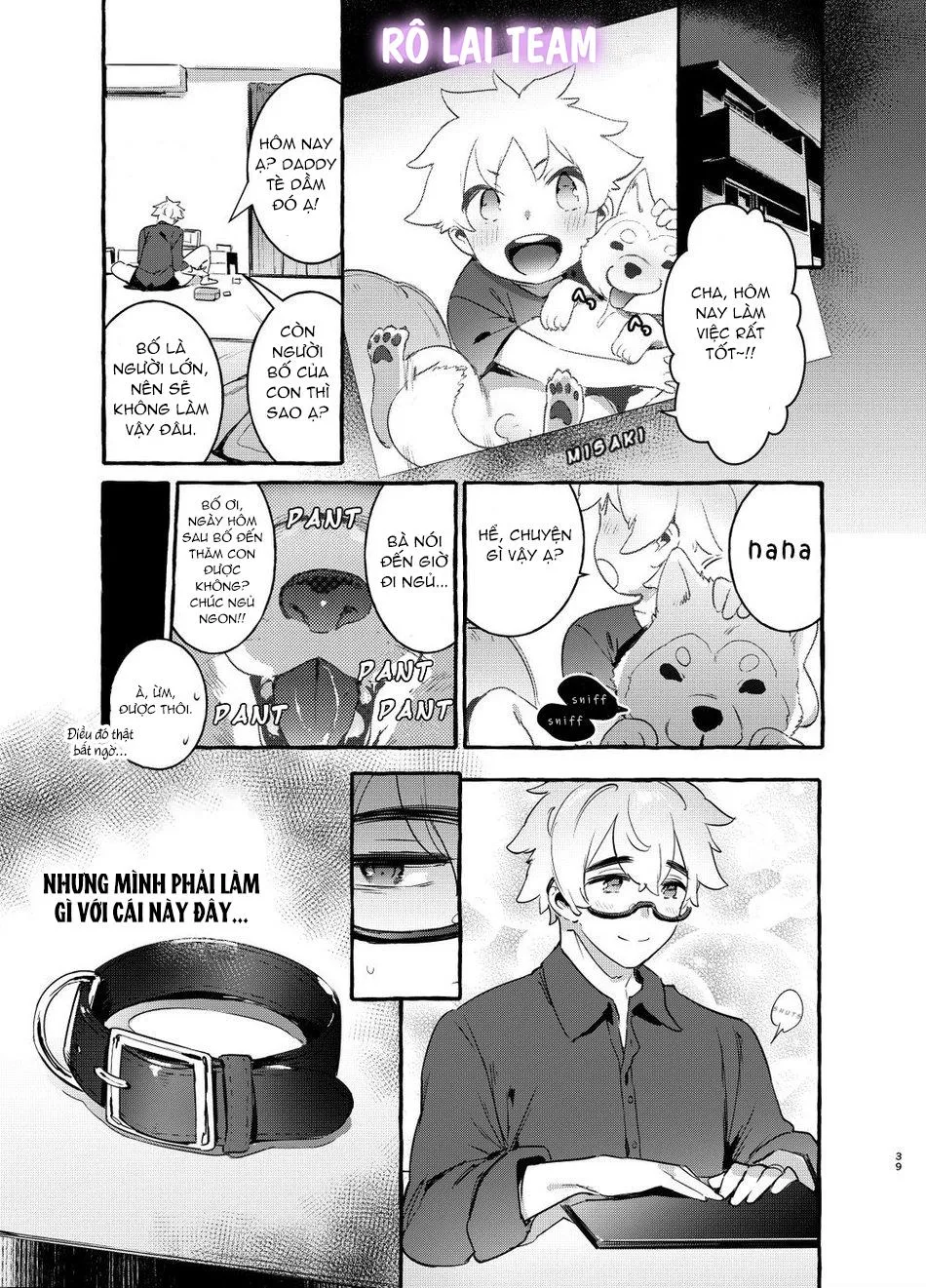 Wanwan Otou-san Chapter 1 Trang 39