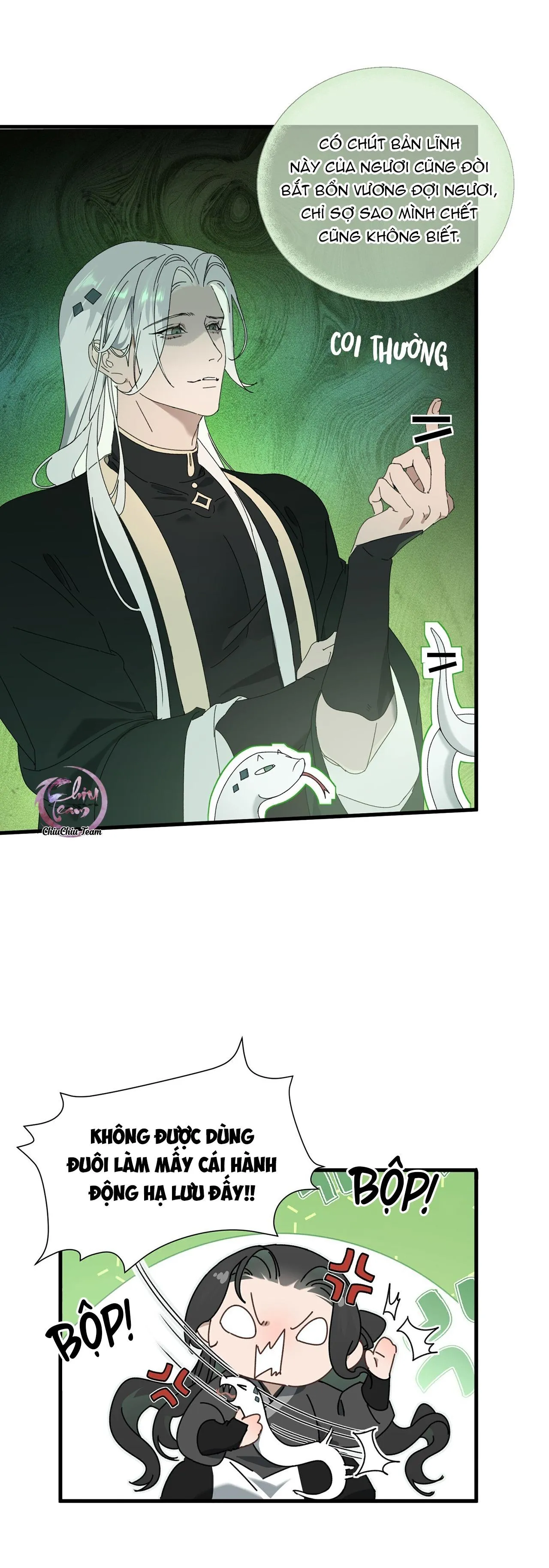 Xà Yêu Muốn Bỏ Trốn Chapter 9 Trang 12