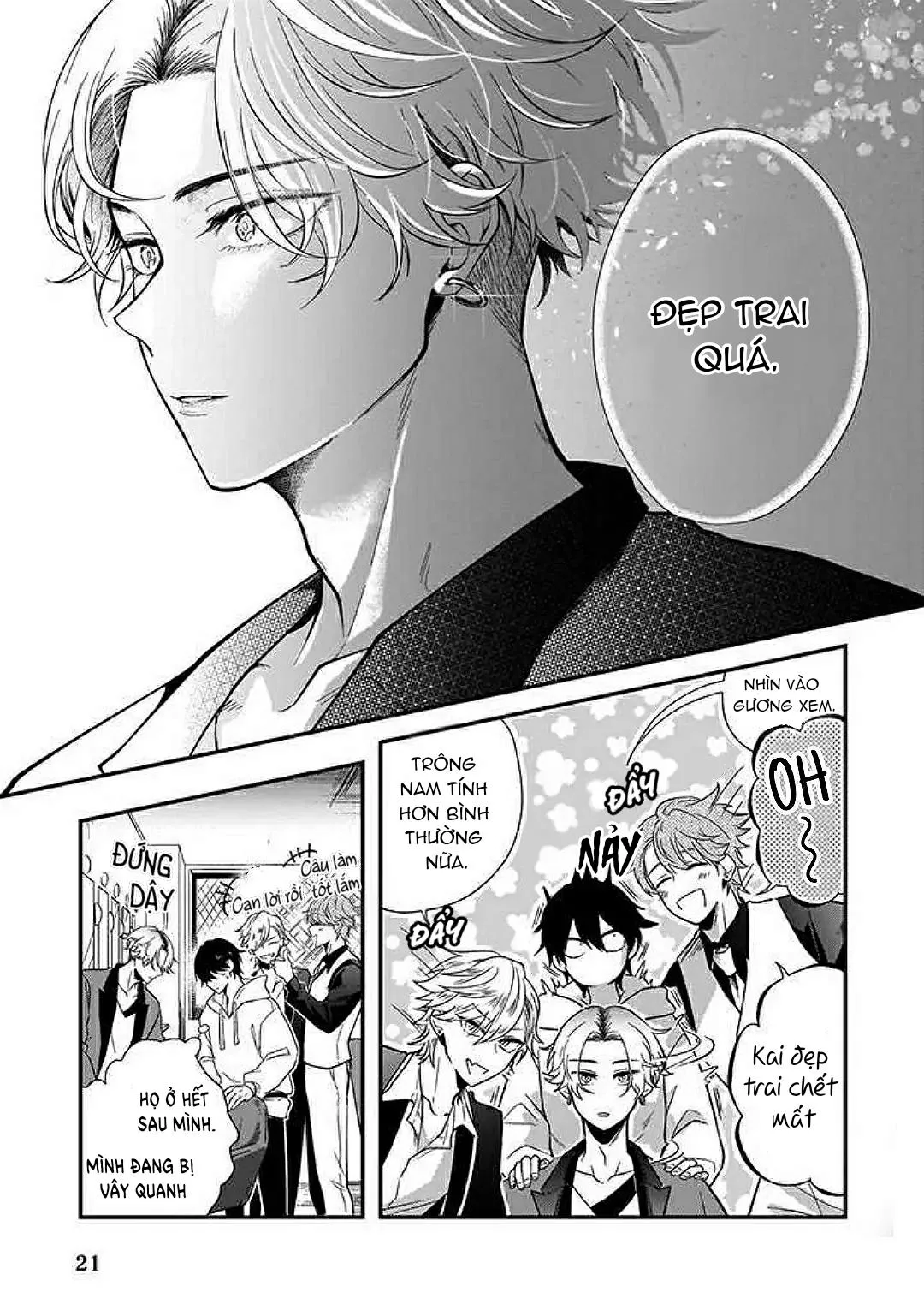 Xao xuyến bờ môi bởi một nụ hôn Chapter 1 Trang 19